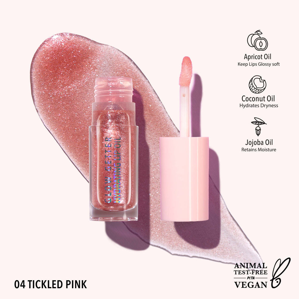 Glow Getter Lip Oil (004, Tickled Pink)