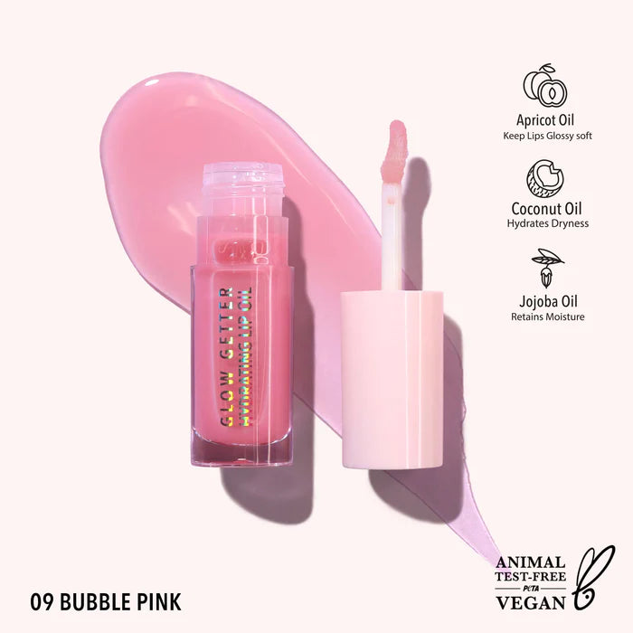Glow Getter Lip Oil (009, Bubble Pink)
