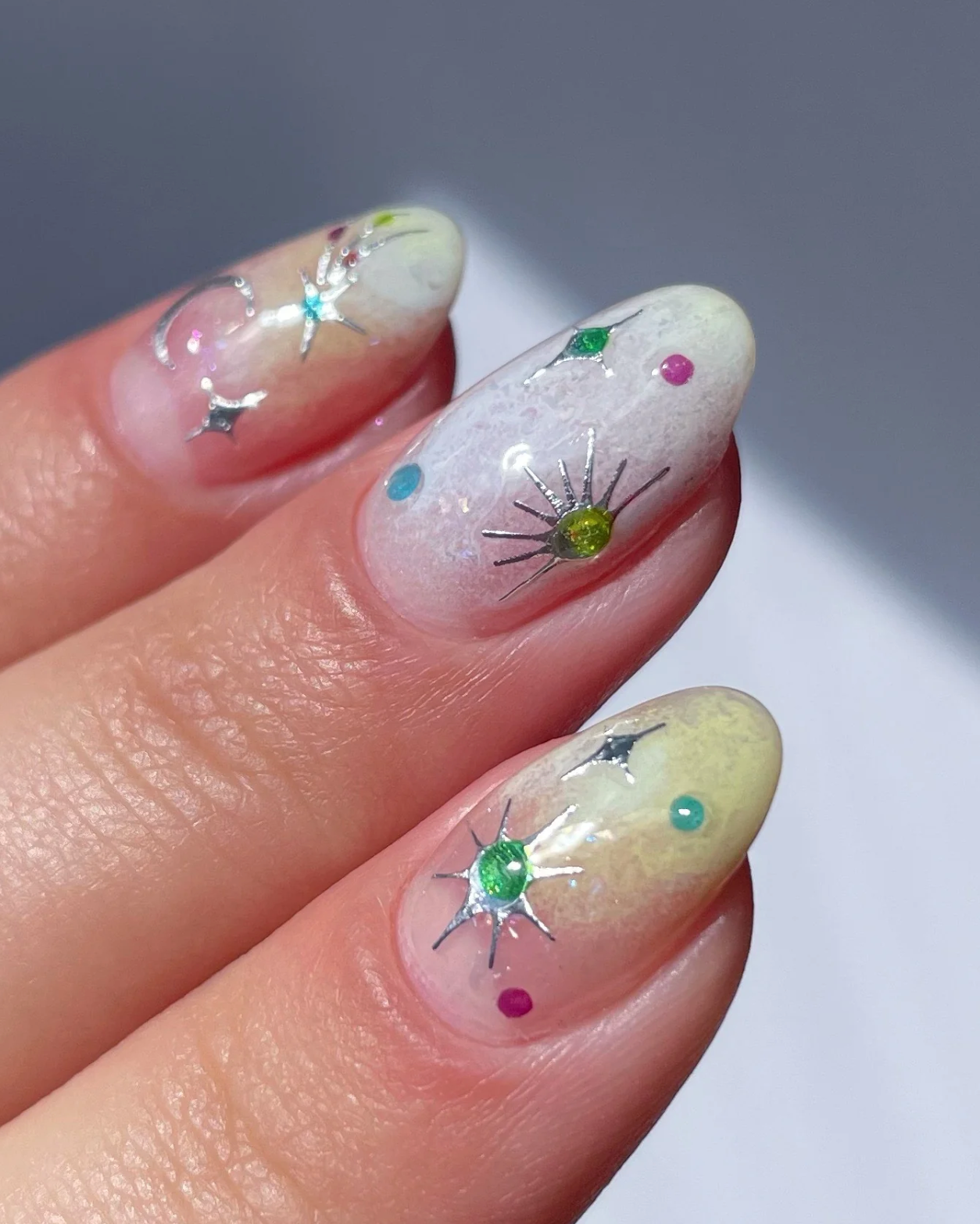 Nail Art Stickers Sparkle