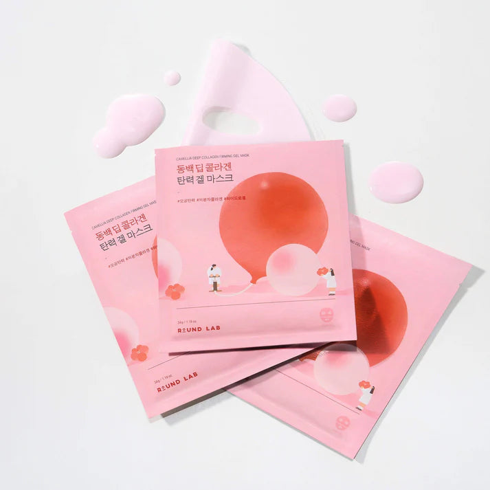 ROUND LAB Camellia Deep Collagen Firming Gel Mask