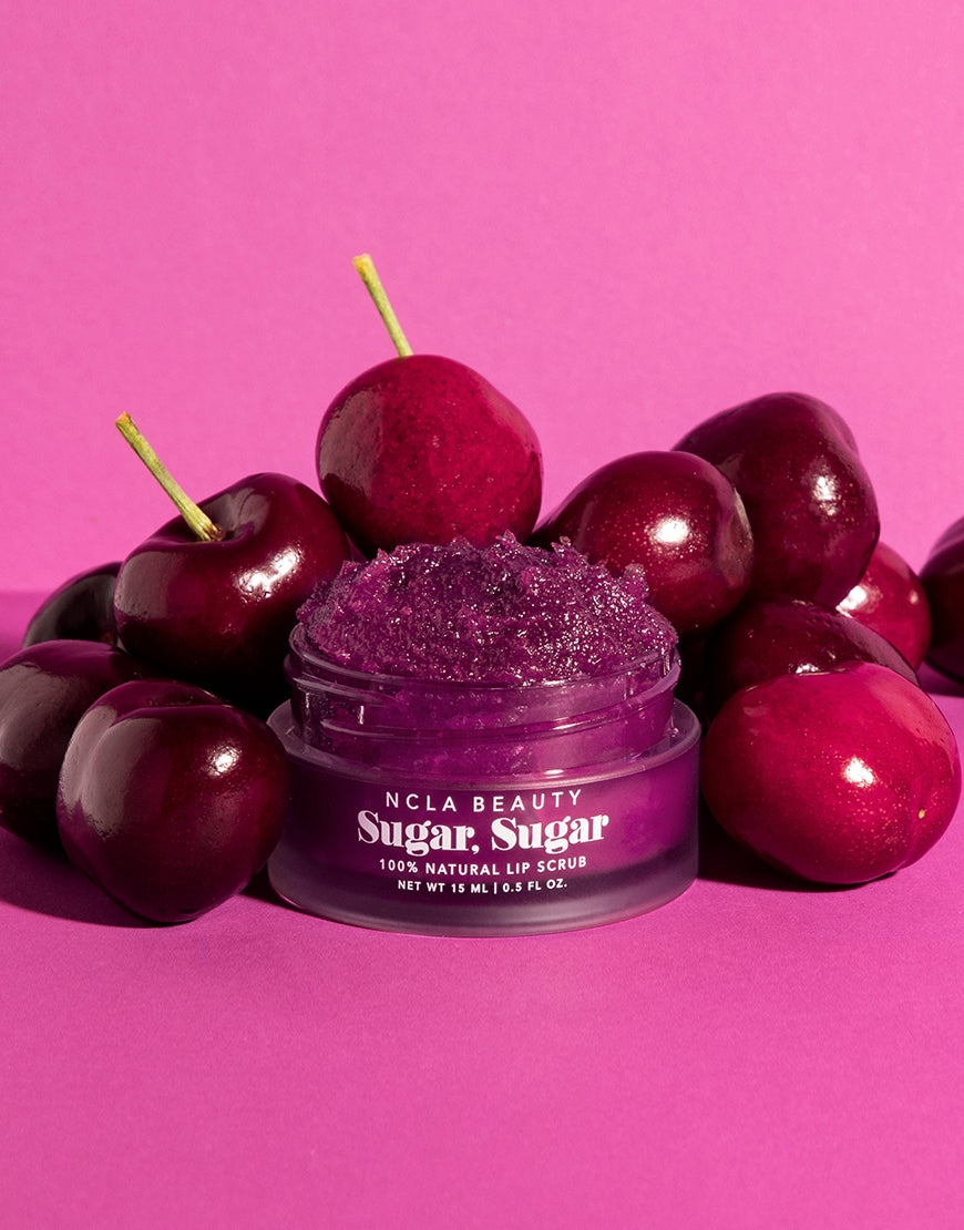 NCLA BEAUTY Lip Scrub - Black Cherry