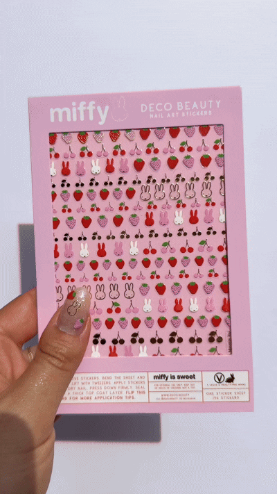 Nail Art Stickers Miffy Is Sweet