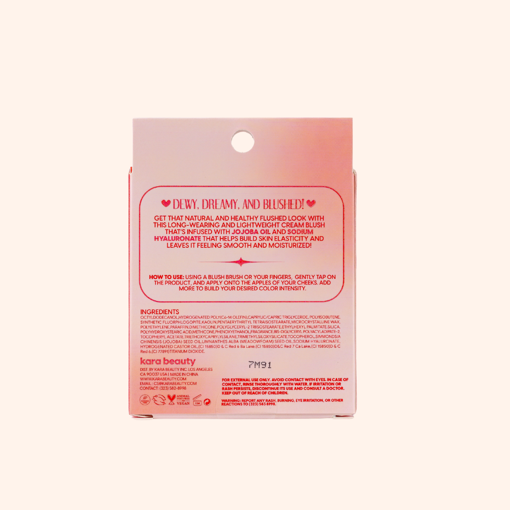 Porte-clés Blush baume lèvres et joues | Stay Blushin (Sunkissed)