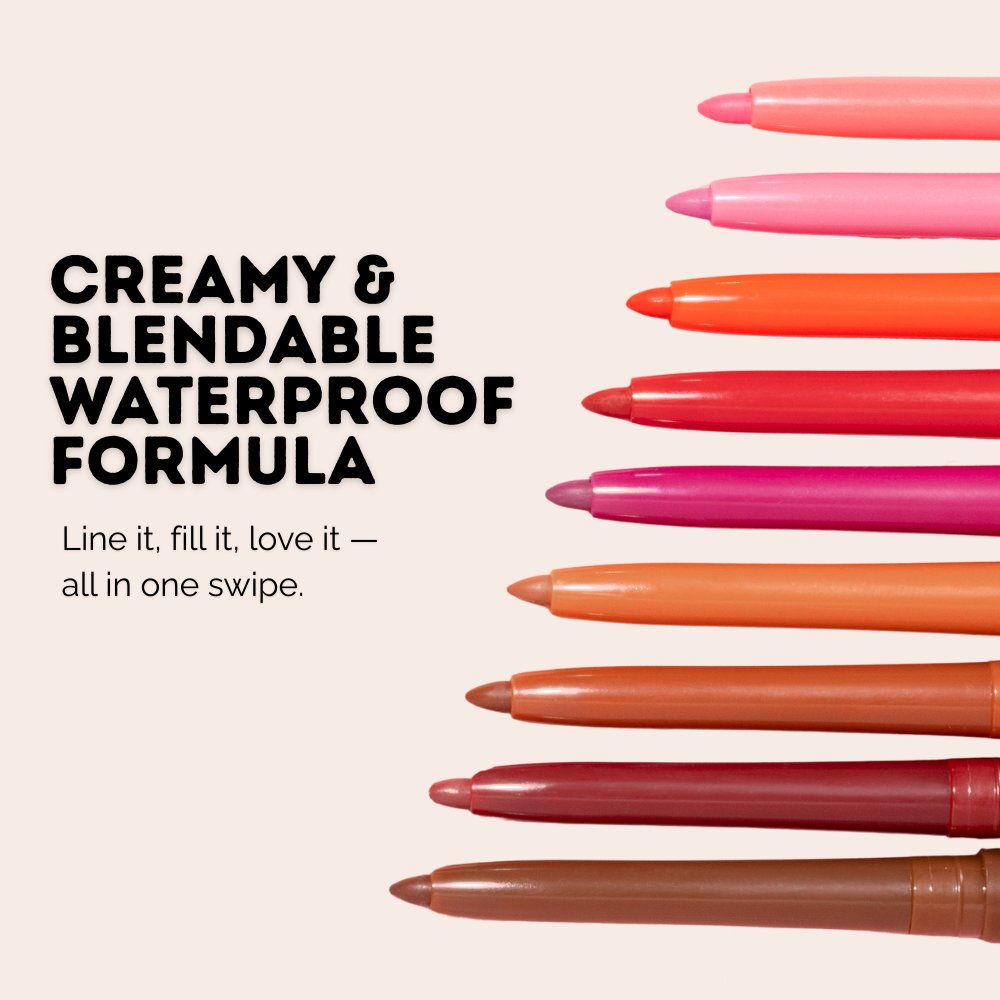 LINE UP Waterproof Creamy Lip Liner - Heidi