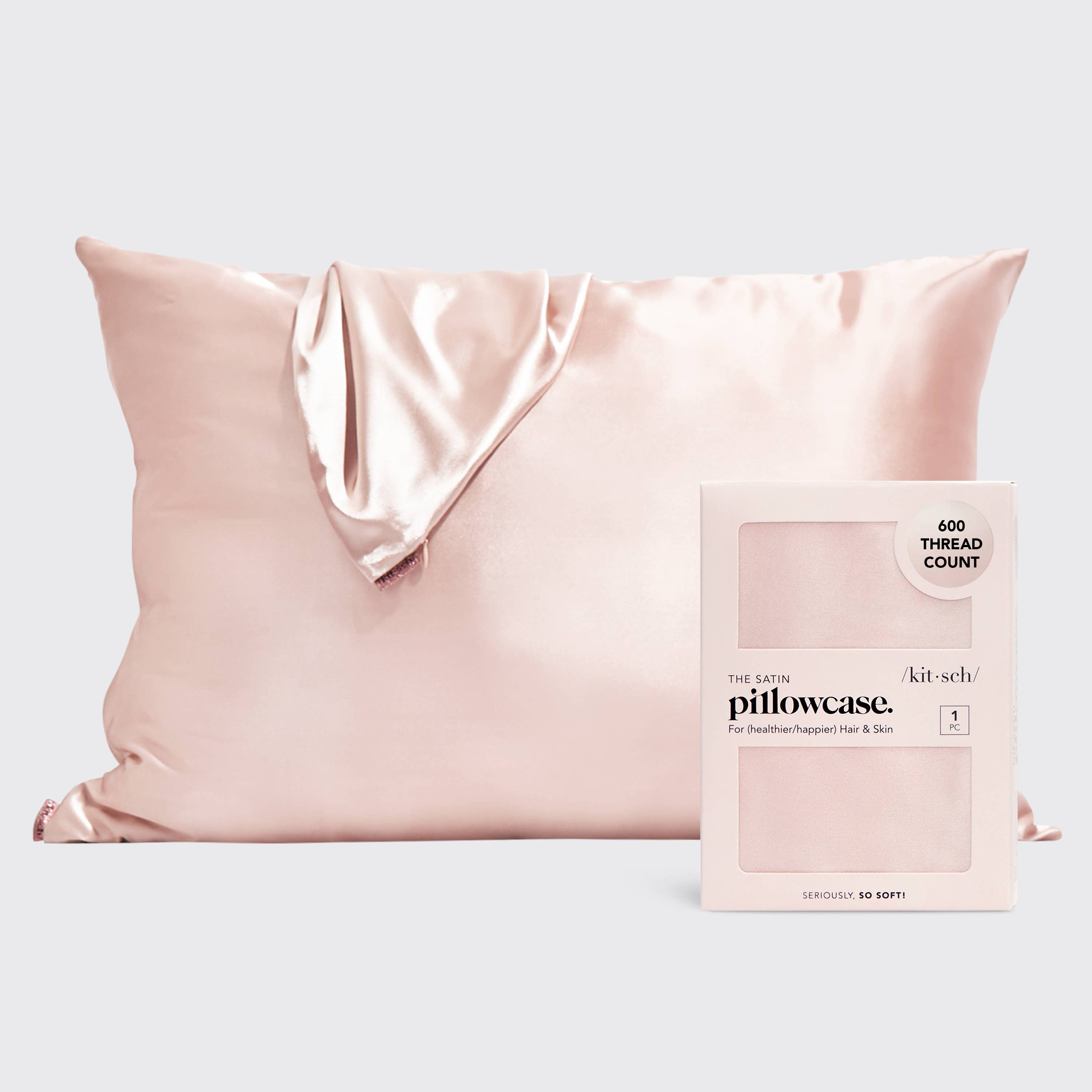 Kitsch - Satin Pillowcase | Blush
