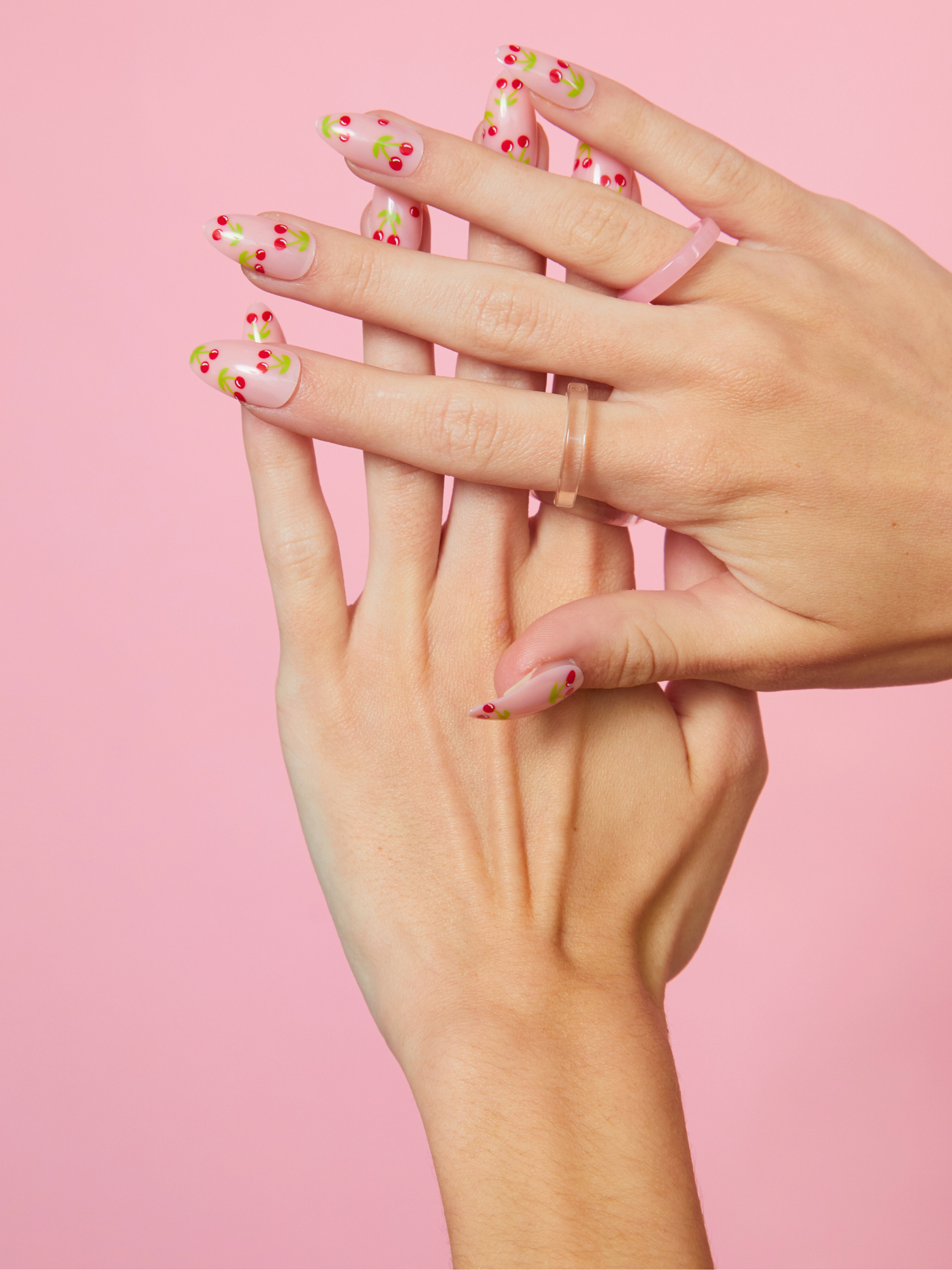 Press-On Nails PaintLab Cherry Bomb