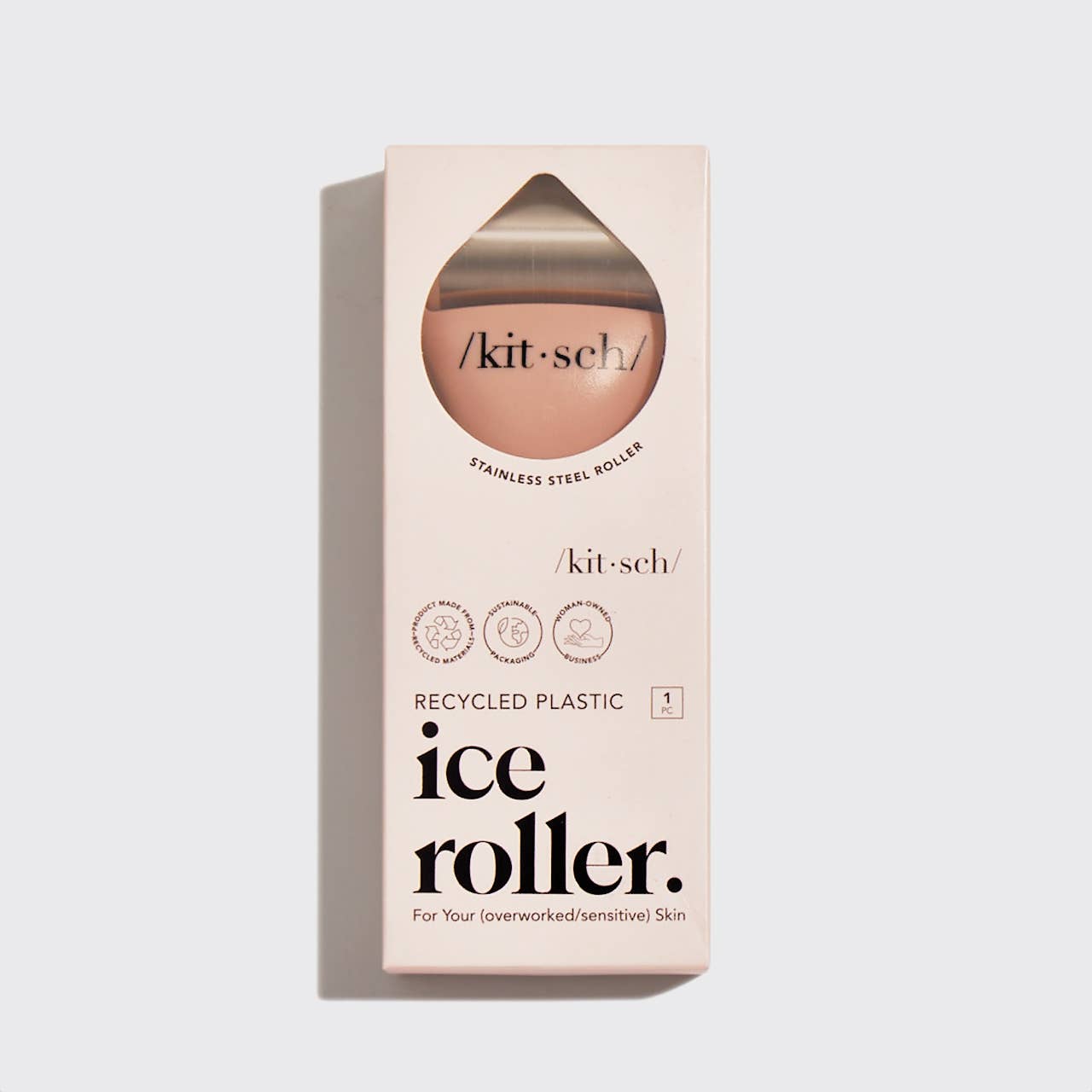 Kitsch - Ice Roller in recycled plastic | minimizes pores, reduces inflammation and helps reduce dark circles