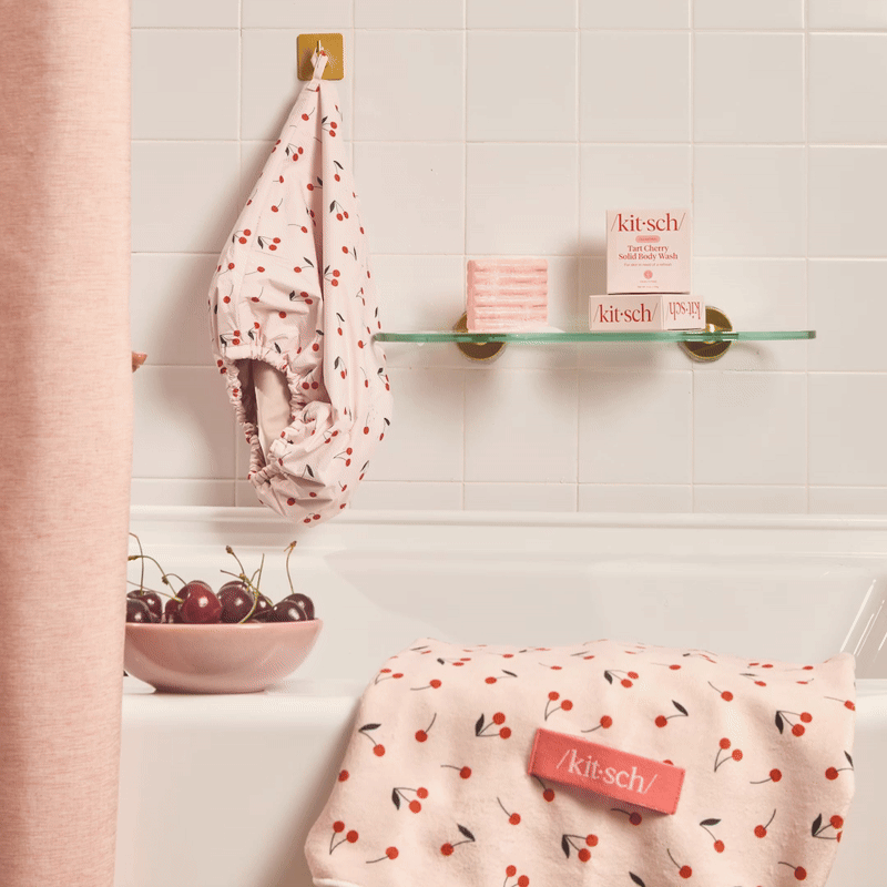 Kitsch - Savon Solide Nourrissant au Beurre de Karité | Parfum Cerise Noire

