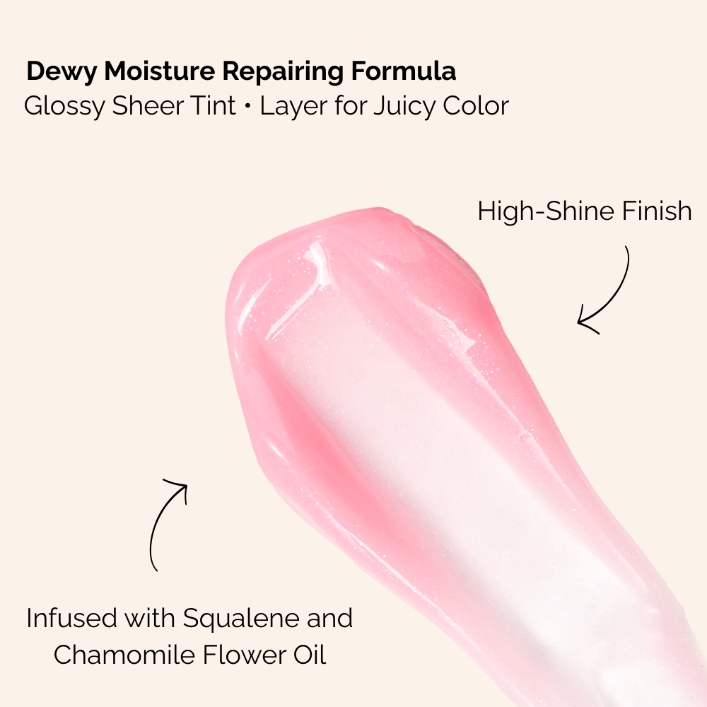 Never Been Kissed Lip Gloss Balm - Hush Hush