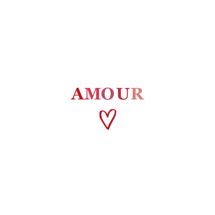 SIOOU Temporary Tattoo Amour (x5)
