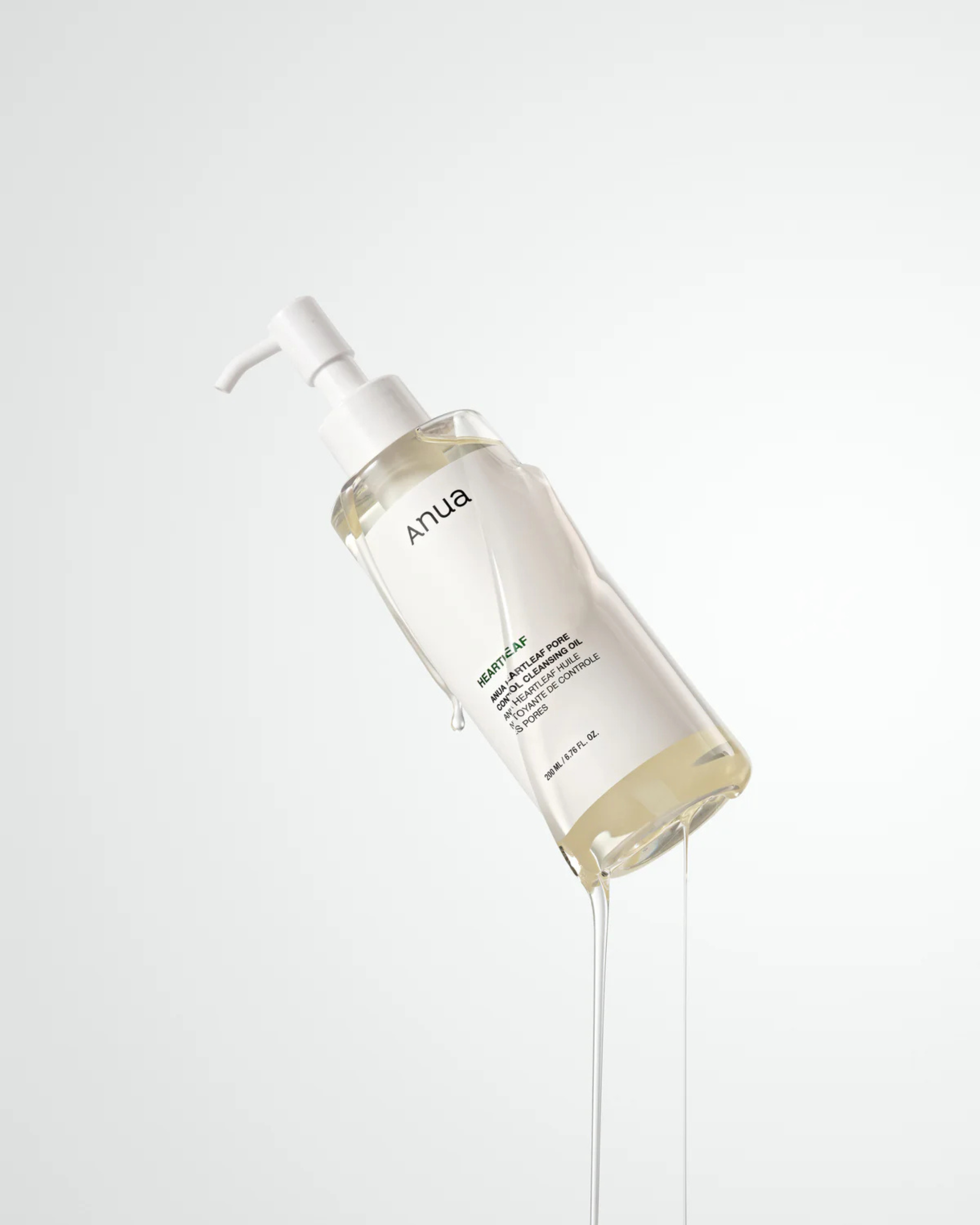 ANUA - Heartleaf Pore Control Cleansing Oil | Huile démaquillante - contrôle du sébum et des pores 