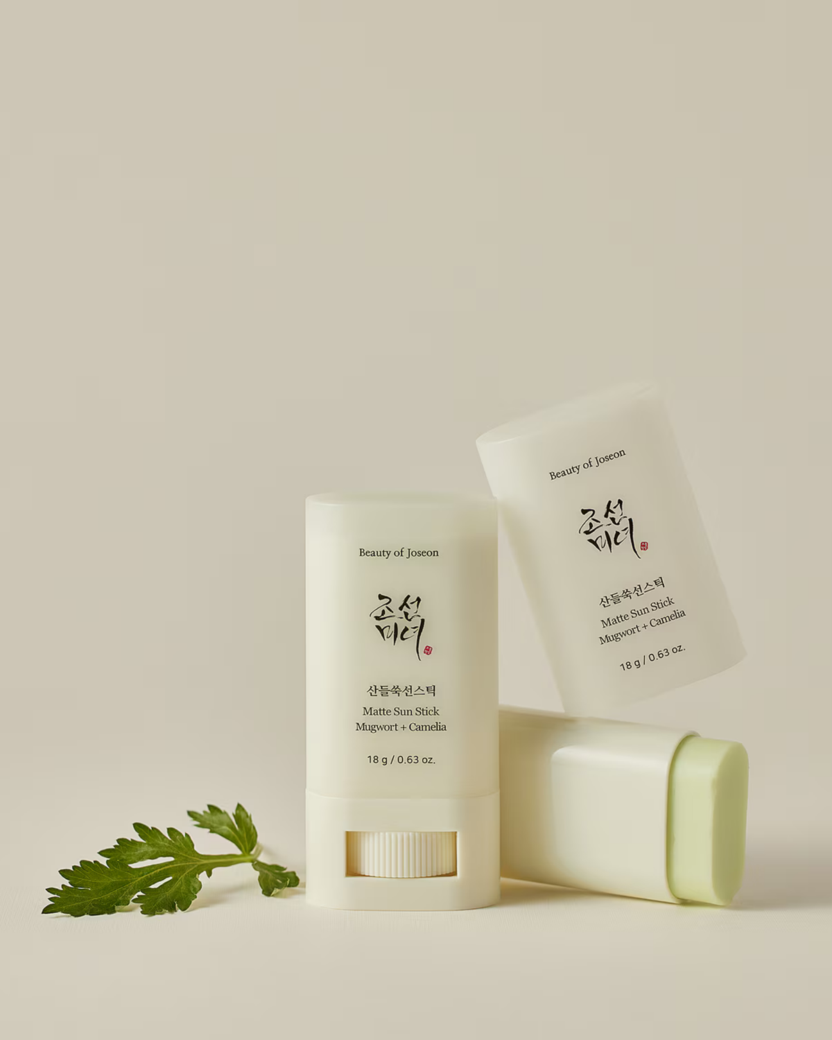 BEAUTY OF JOSEON - Matte Sun Stick : Mugwort + Camelia SPF50+