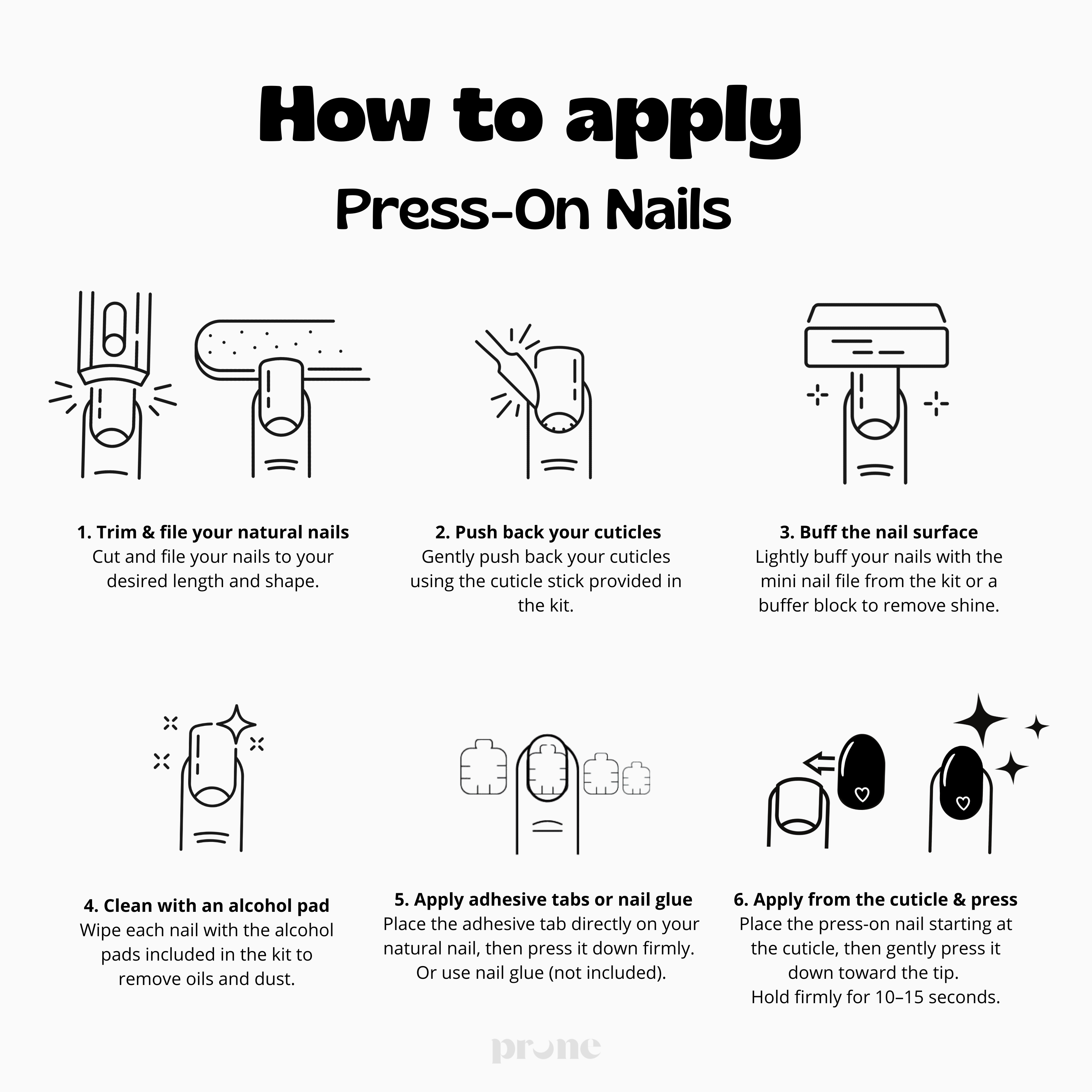 PRUNE BEAUTY – Handmade Press-On Nails | Red | Sizes and Shapes Available