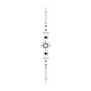 SIOOU - Temporary Tattoos (Set of 5) | Realistic Effect & Long-Lasting