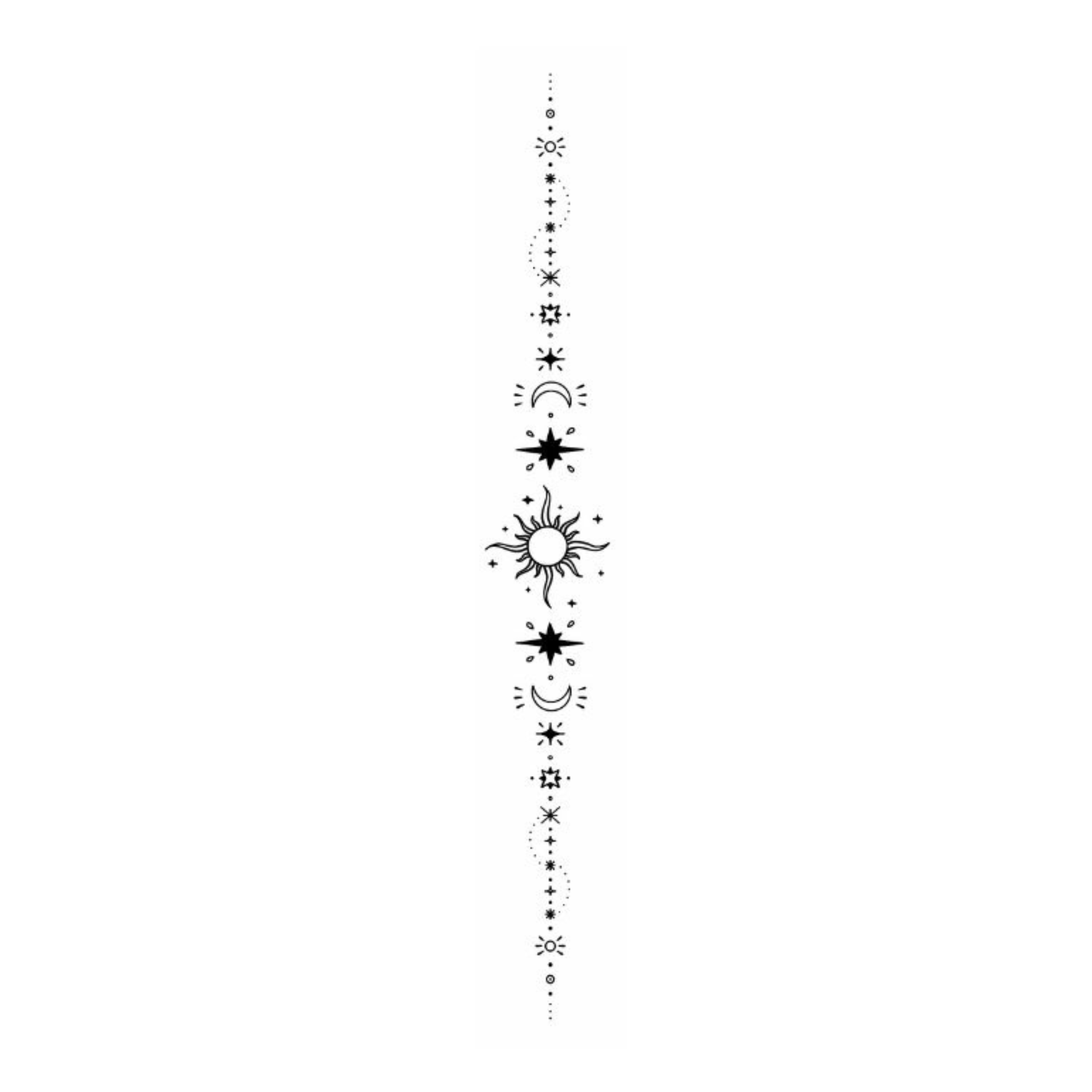 SIOOU - Temporary Tattoos (Set of 5) | Realistic Effect & Long-Lasting