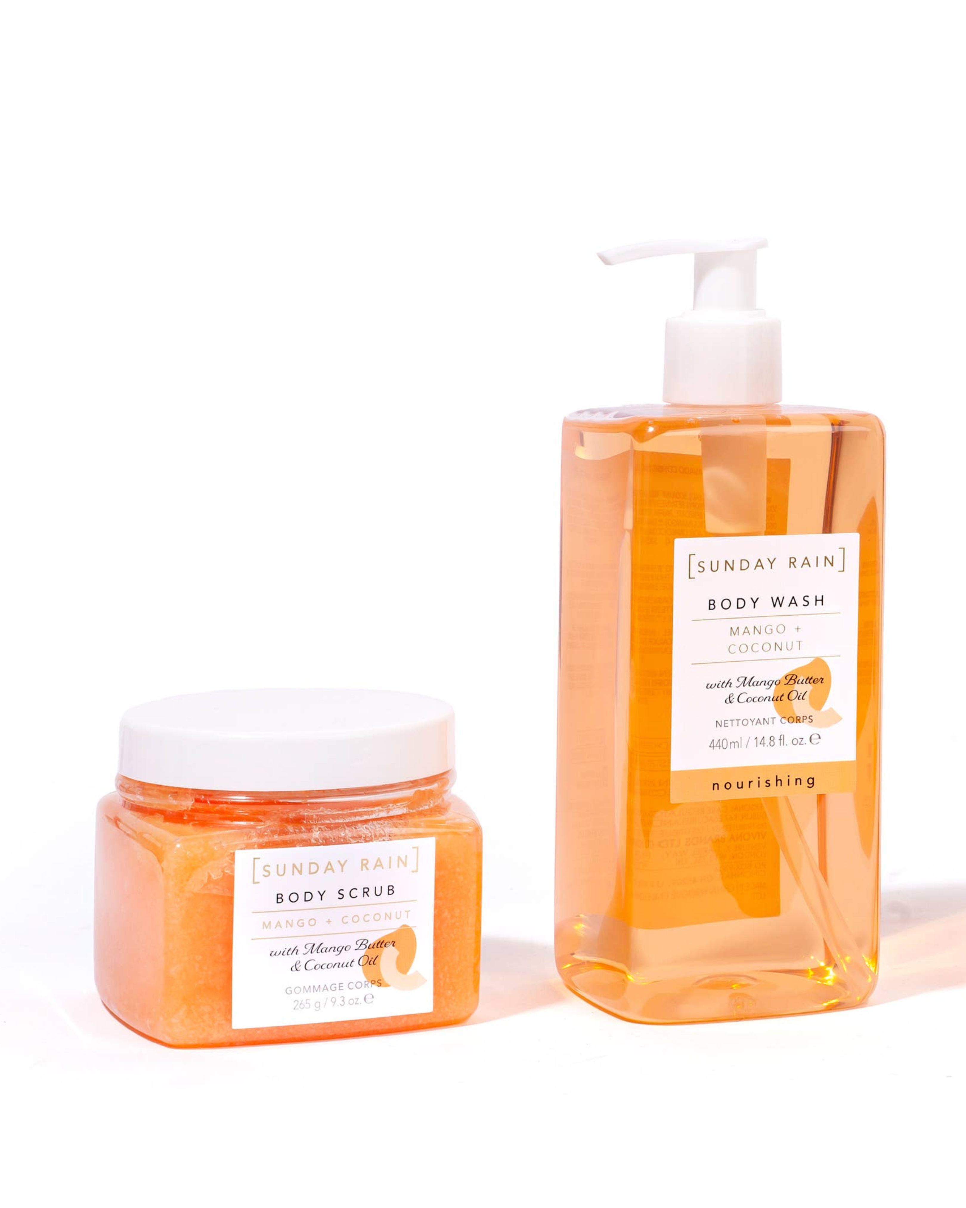 SUNDAY RAIN - Gel de ducha Mango y Coco