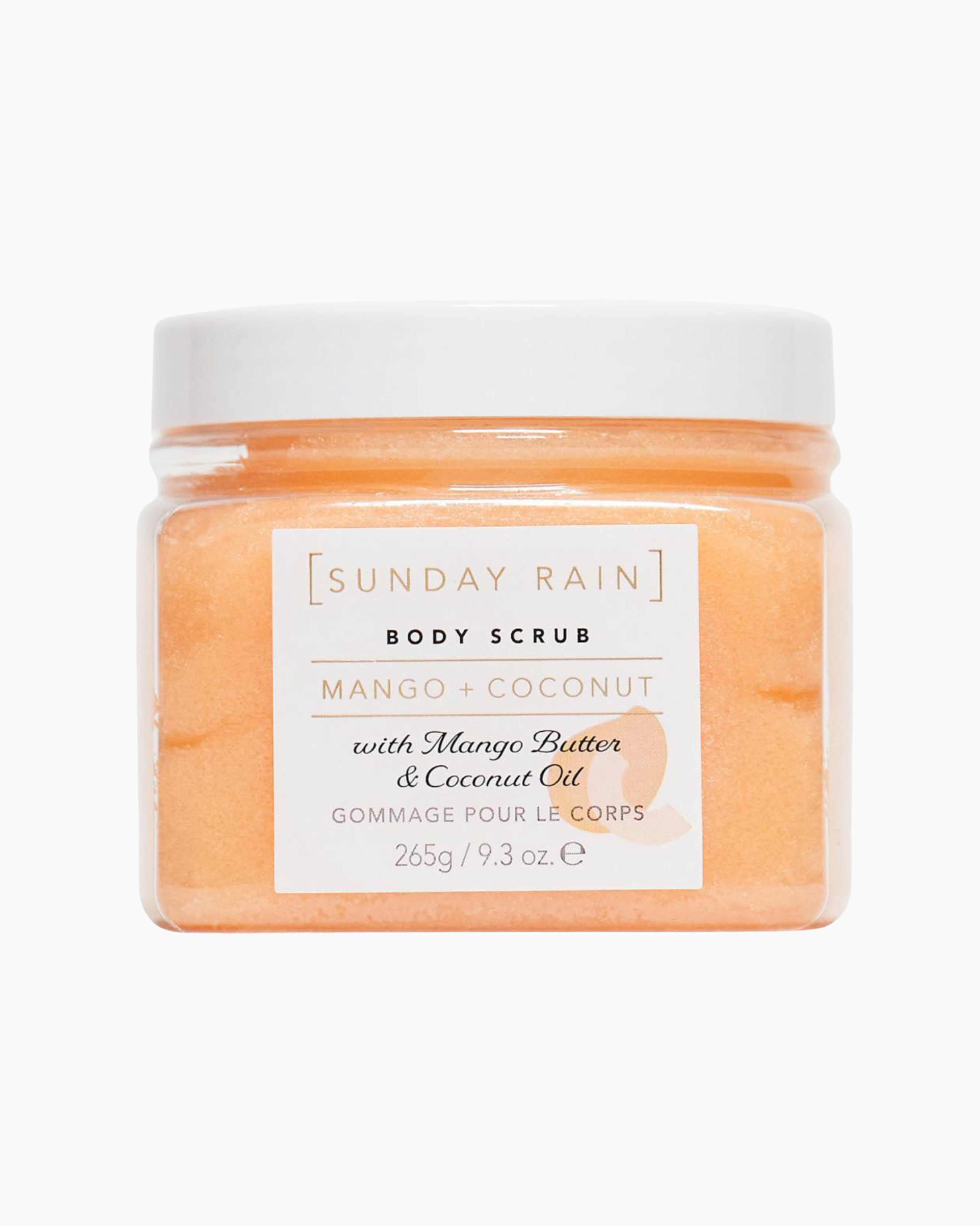 SUNDAY RAIN - Exfoliante corporal de mango y coco 