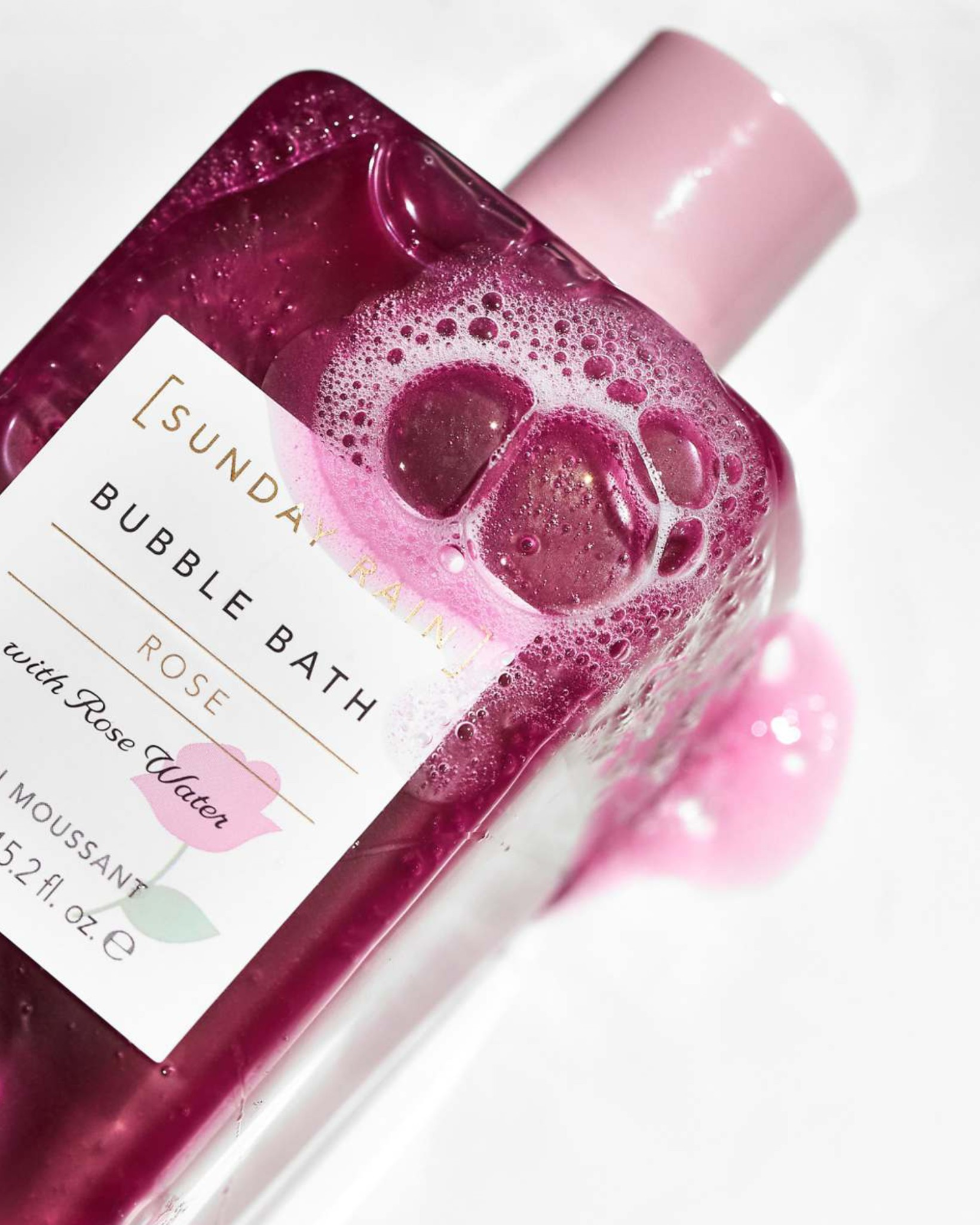 SUNDAY RAIN - Bubble Bath Rose