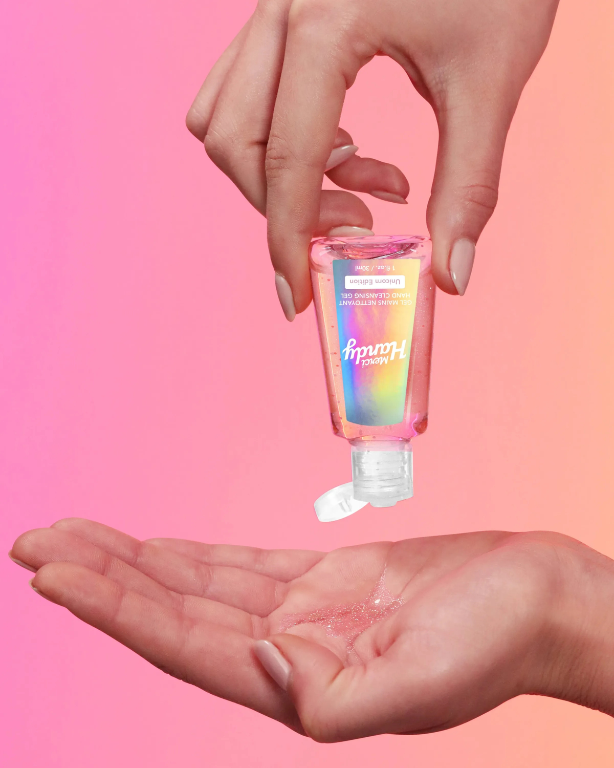 MERCI HANDY - Unicorn Hand Cleansing Gel | Glitter Care 30ml