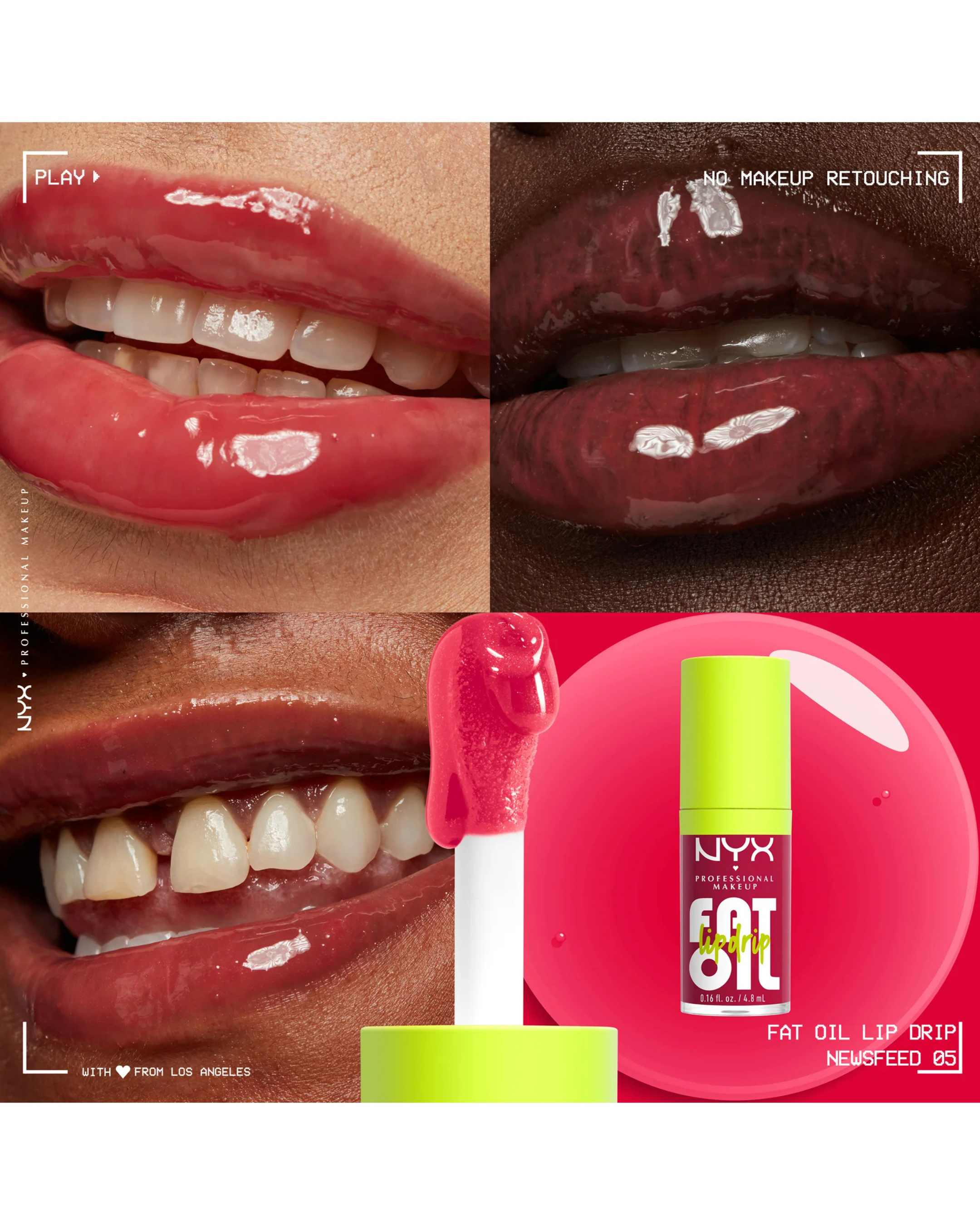 NYX Professional Makeup - Fat Oil Lip Drip (05, Newsfeed)