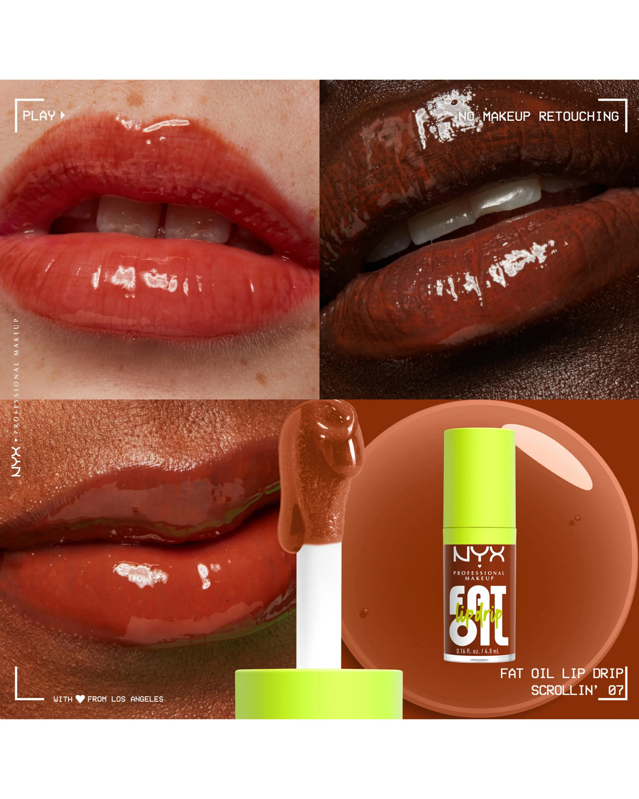 NYX Professional Makeup - Fat Oil Lip Drip (07, Scrollin)