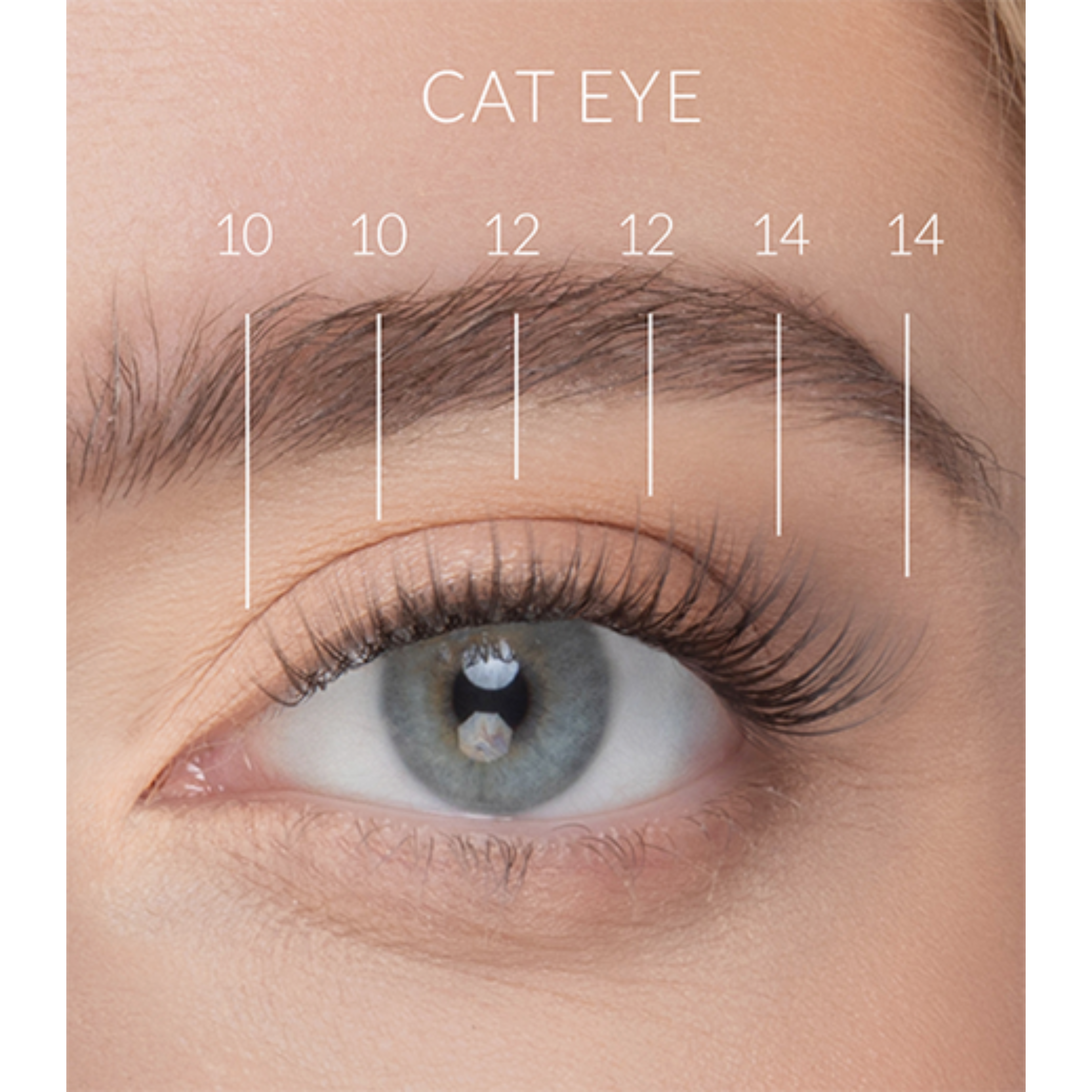 NANOLASH DIY Eyelash Extensions INNOCENT - Cluster Lashes