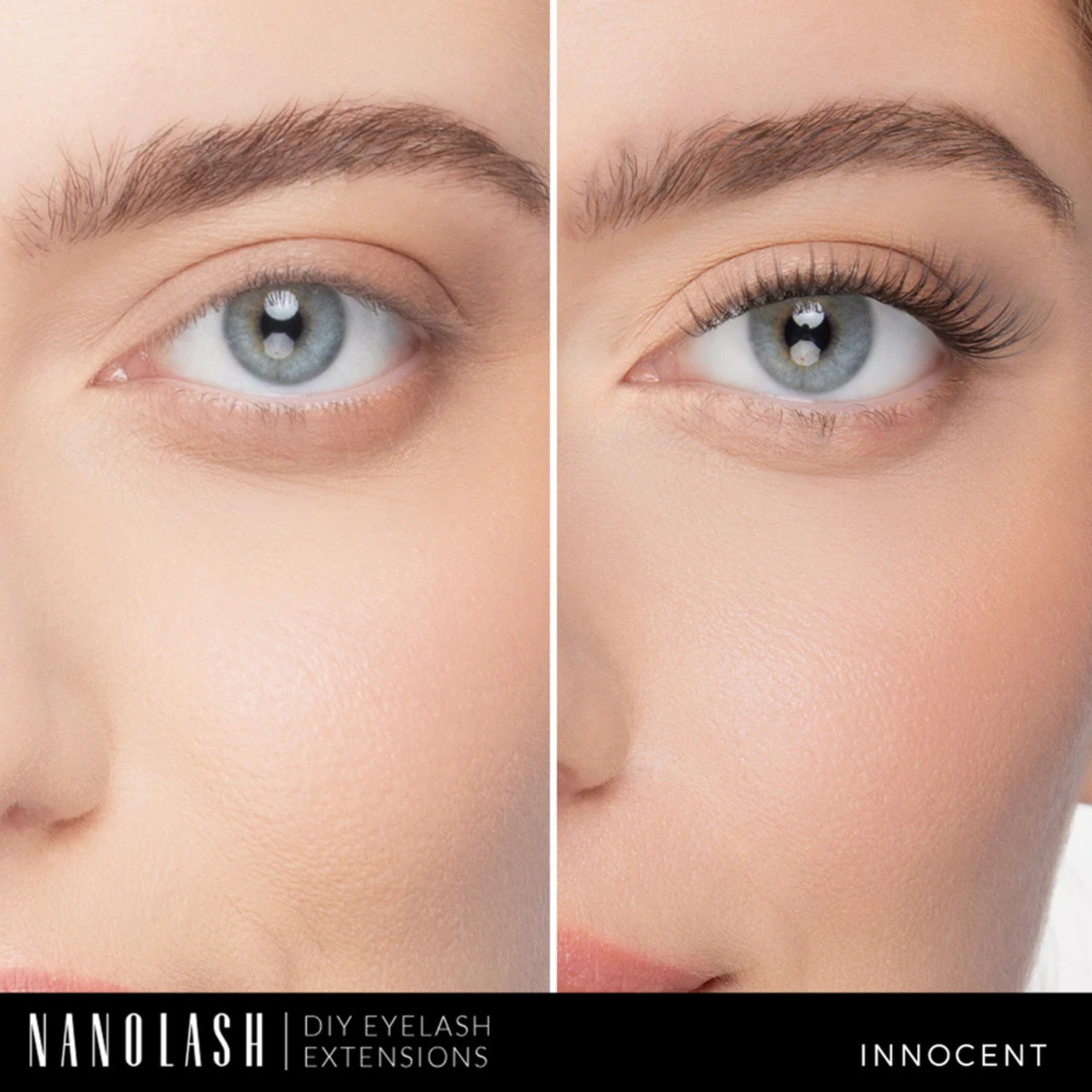 NANOLASH DIY Eyelash Extension INNOCENT - Pre-Glued lashes