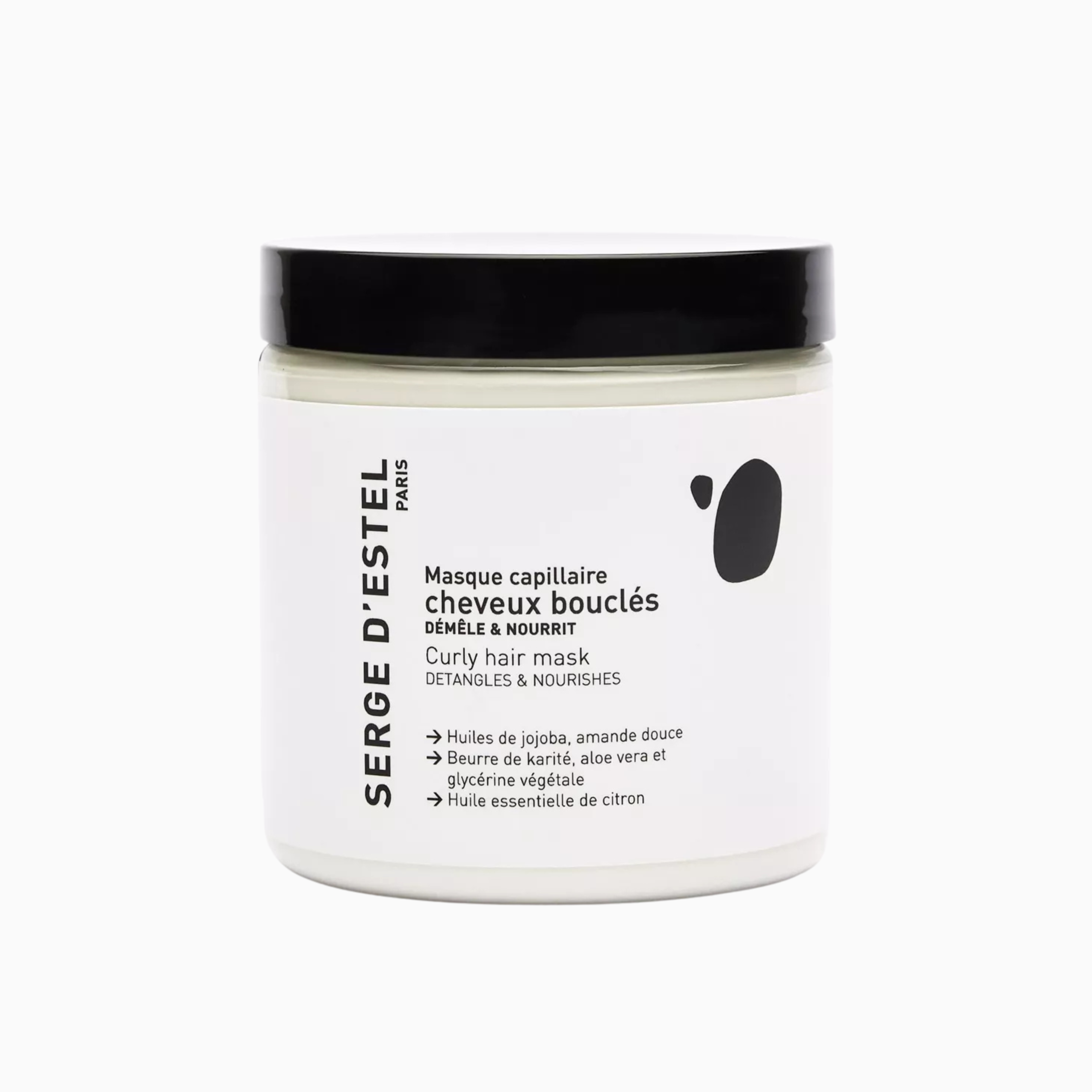 SERGE D'ESTEL - Mascarilla Nutritiva para Rizos | Tratamiento Intenso para Cabello Rizado y Texturizado