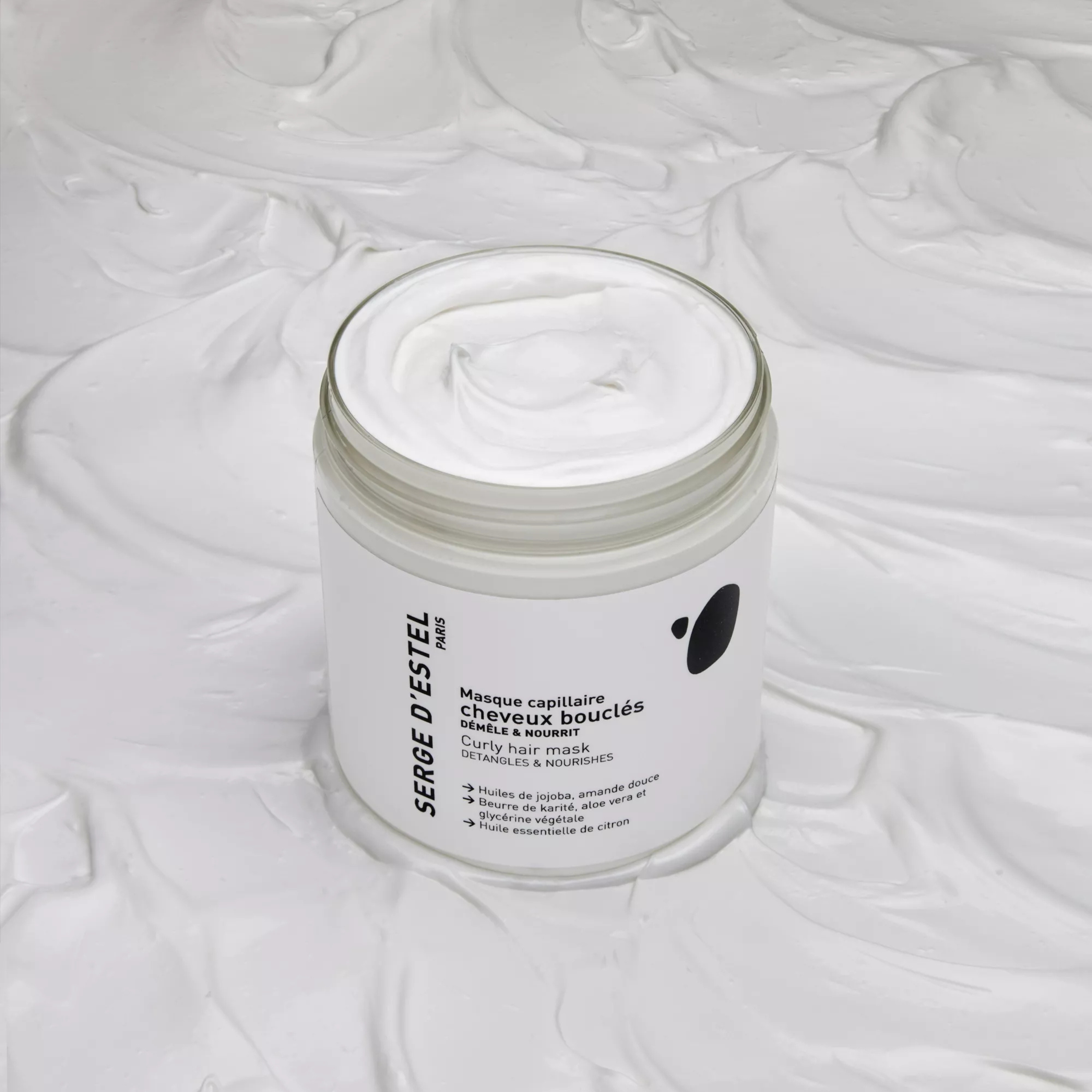 SERGE D'ESTEL - Mascarilla Nutritiva para Rizos | Tratamiento Intenso para Cabello Rizado y Texturizado