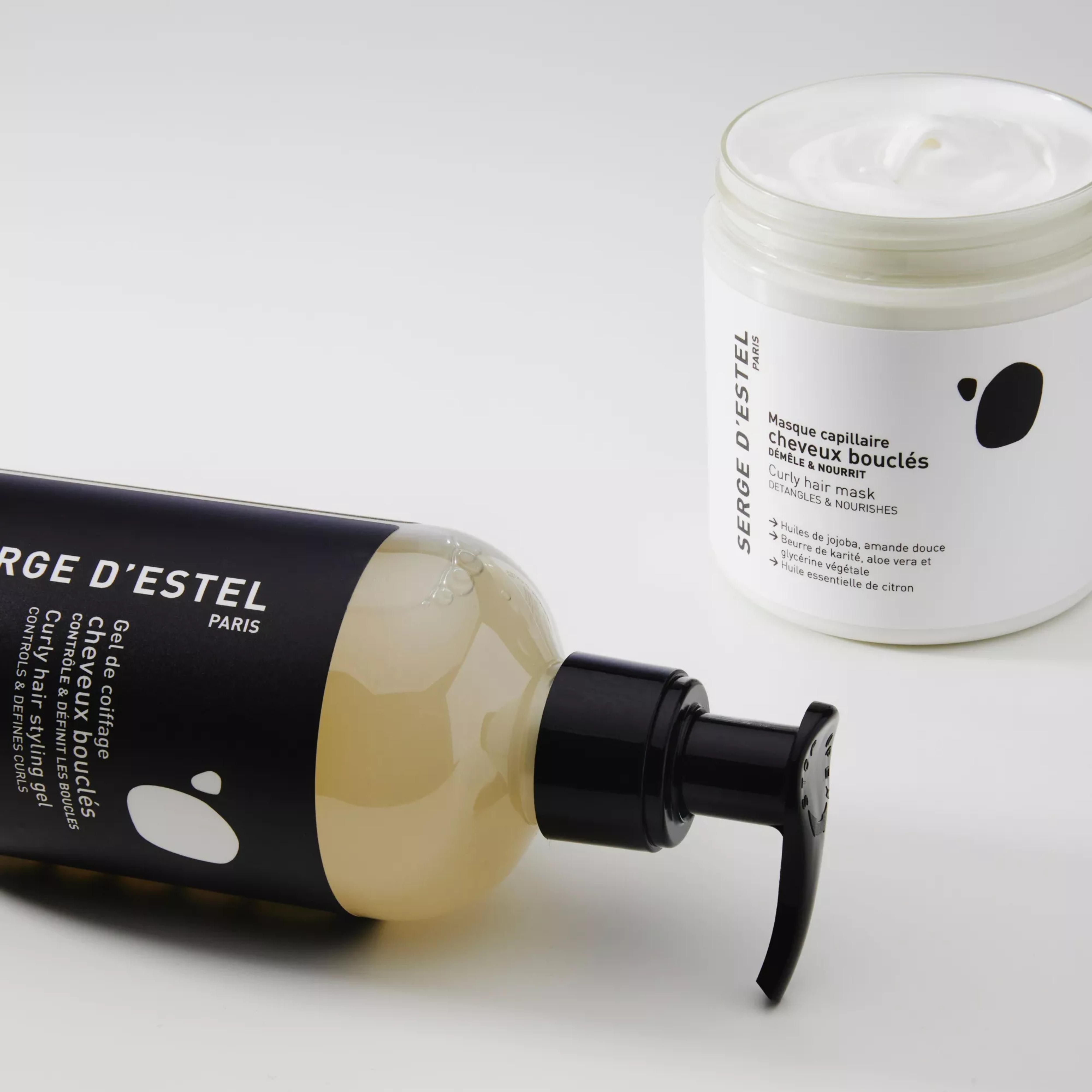 SERGE D'ESTEL PARIS - Styling Gel & Styling Cream for Curly Hair