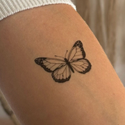 SIOOU Temporary Tattoo Butterfly (x5)