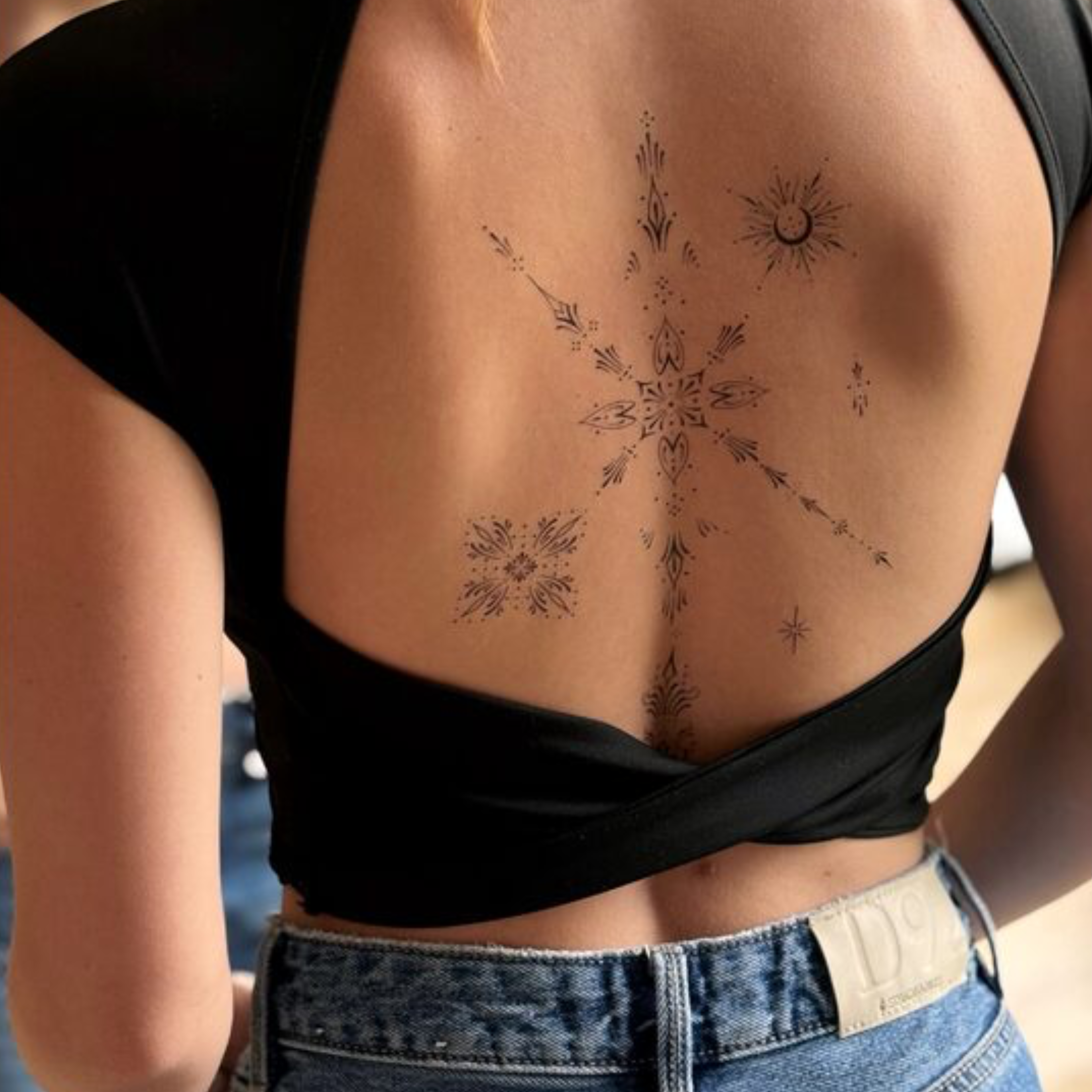 SIOOU Temporary Tattoos Nebula