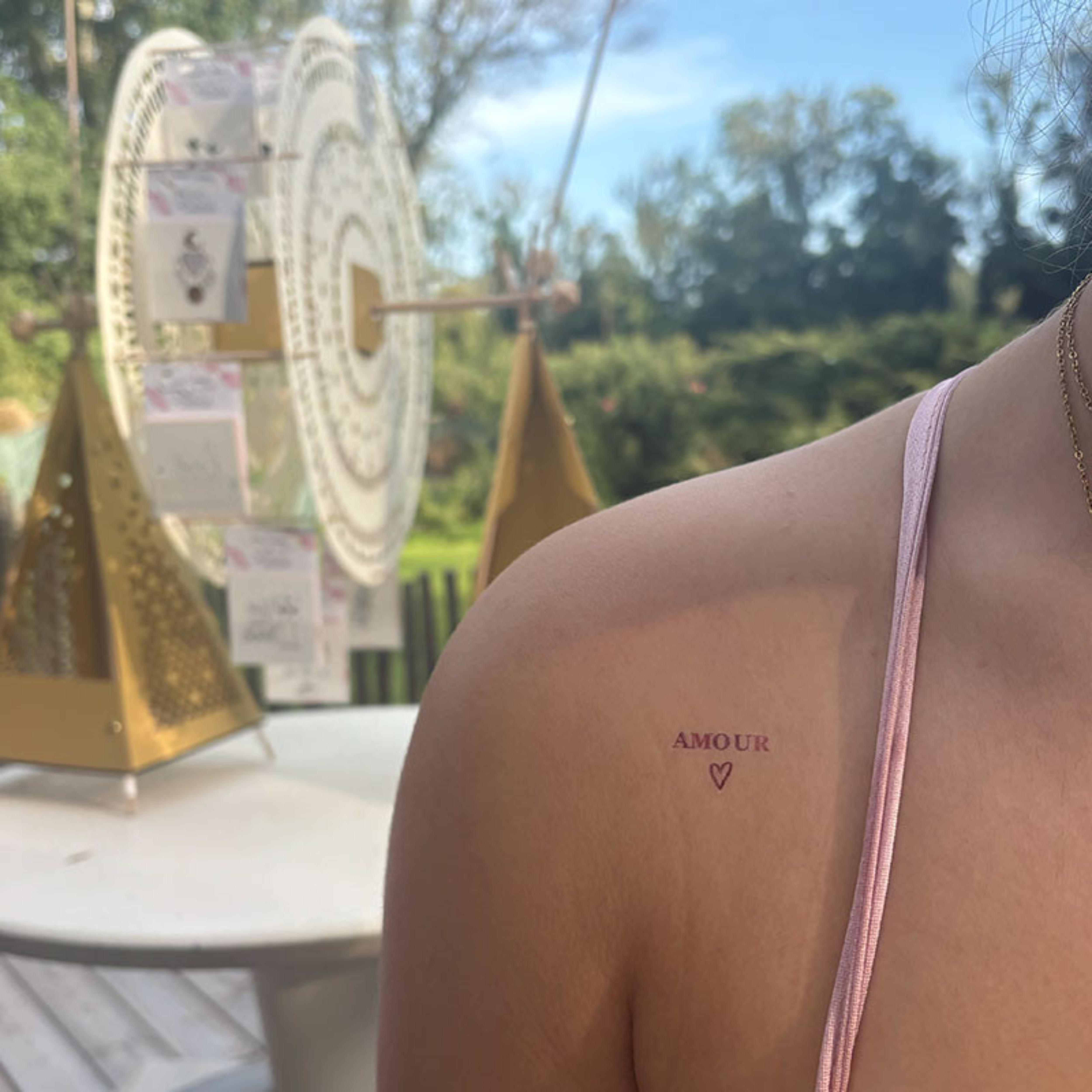 SIOOU Temporary Tattoo Amour (x5)