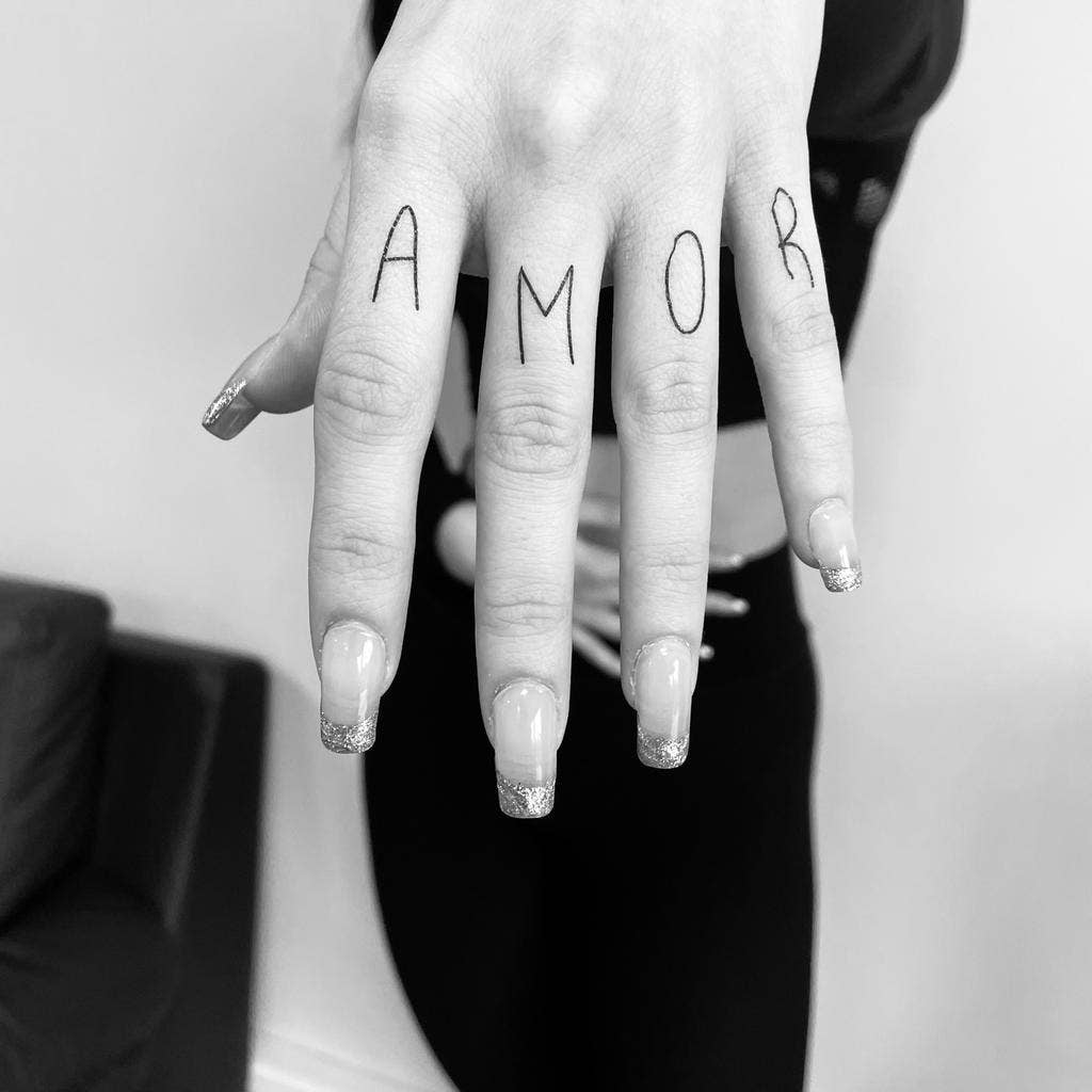 SIOOU Temporary Tattoo Amor (x5)
