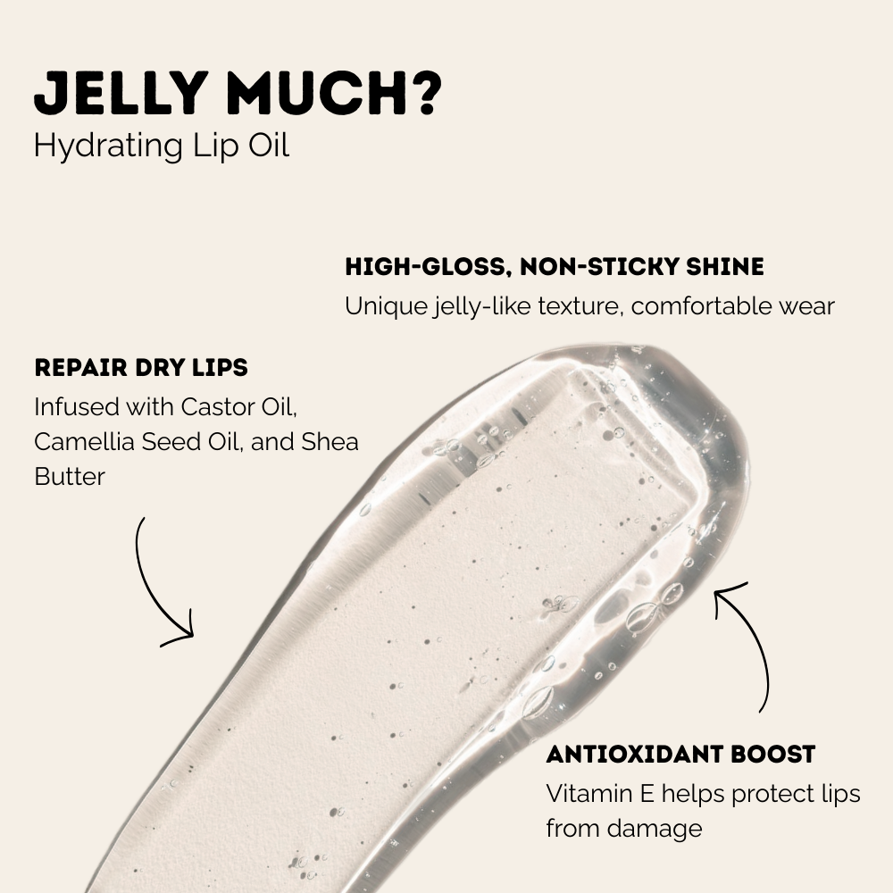 Jelly Much Hydrating Lip Oil - Honey Glow