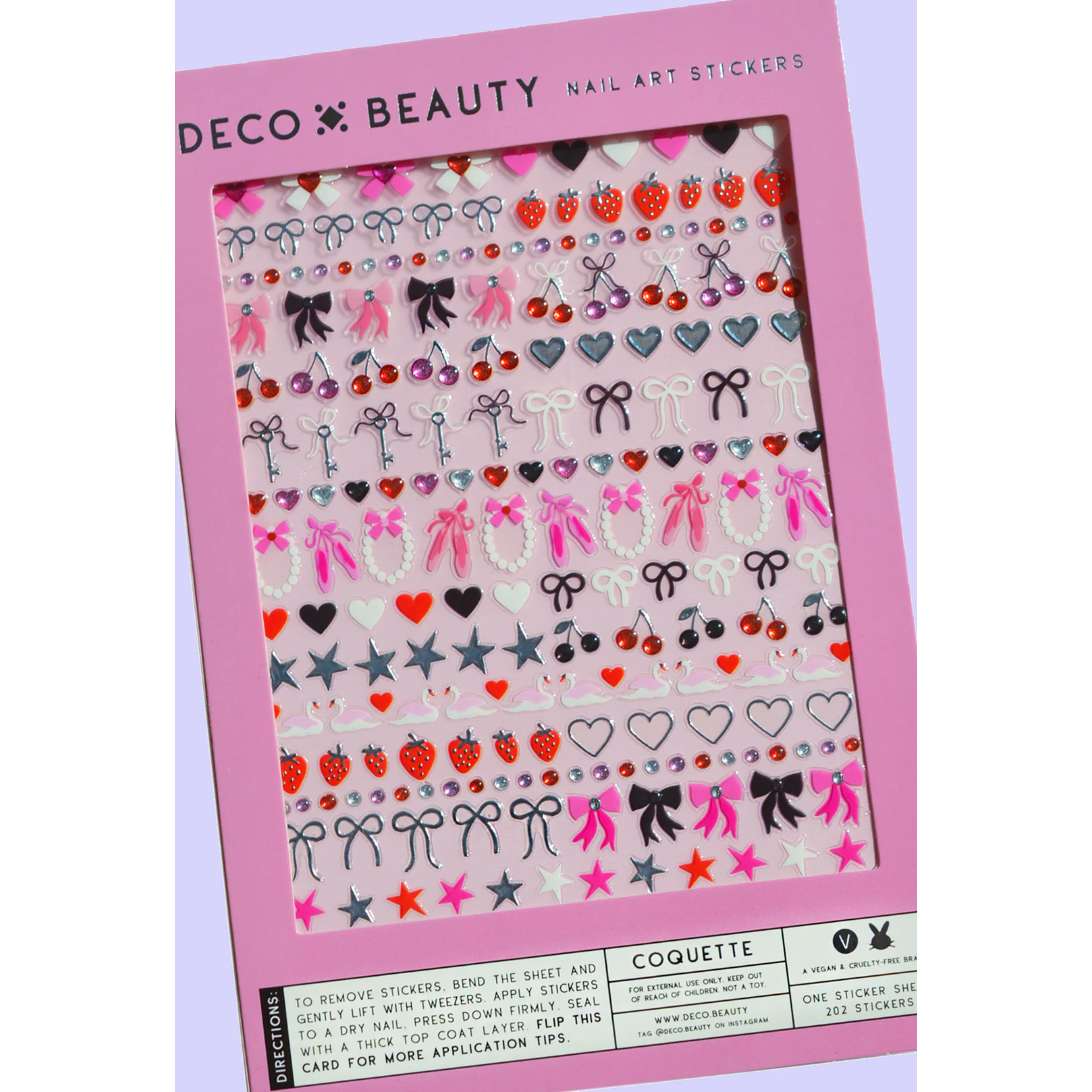 Nail Art Stickers Coquette