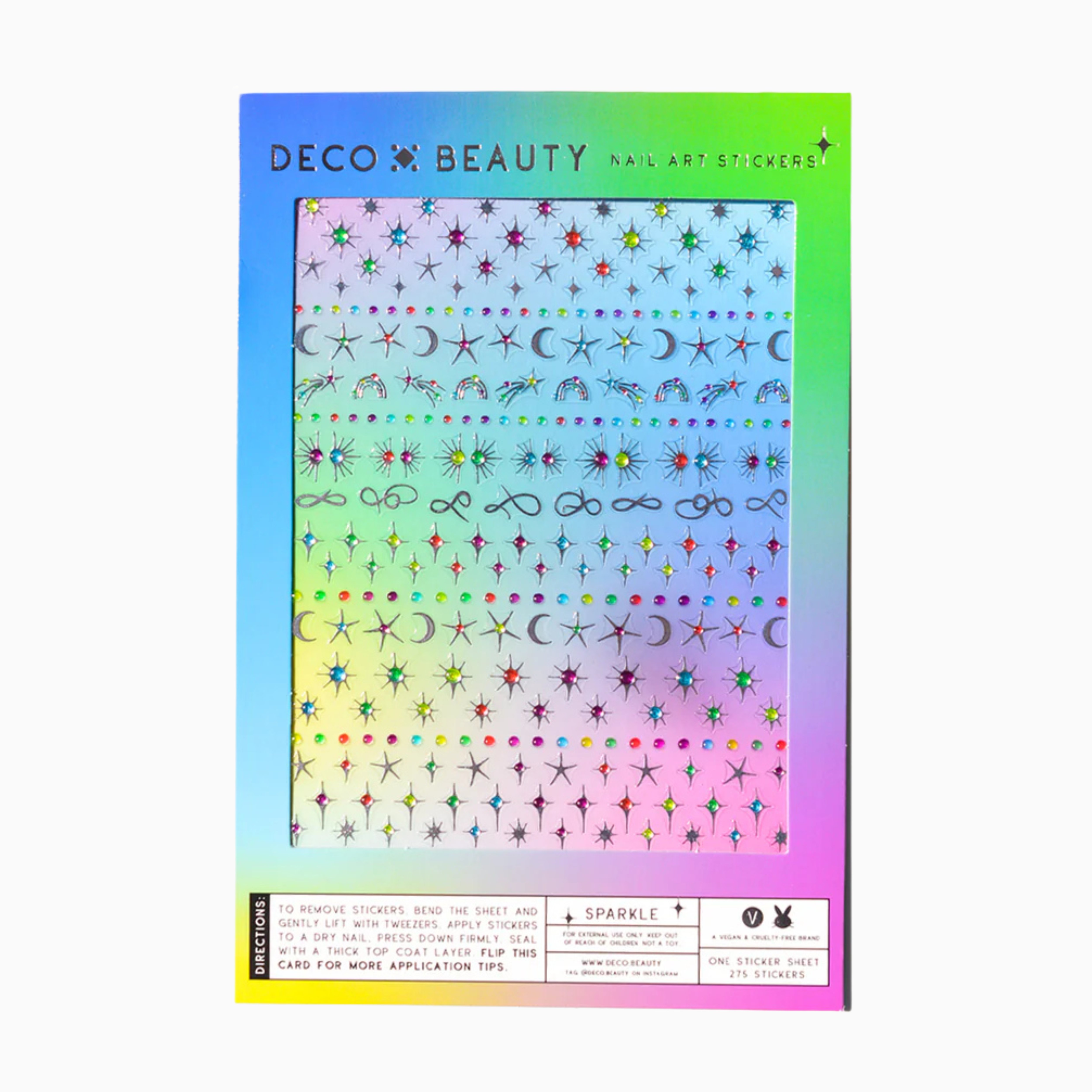 Nail Art Stickers Sparkle