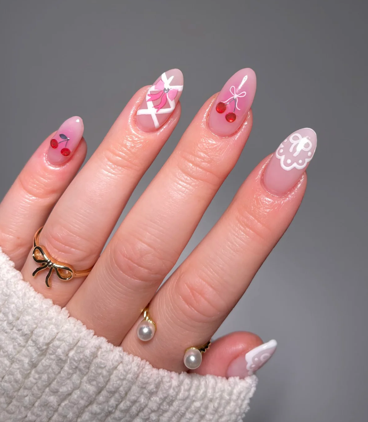 Nail Art Stickers Coquette