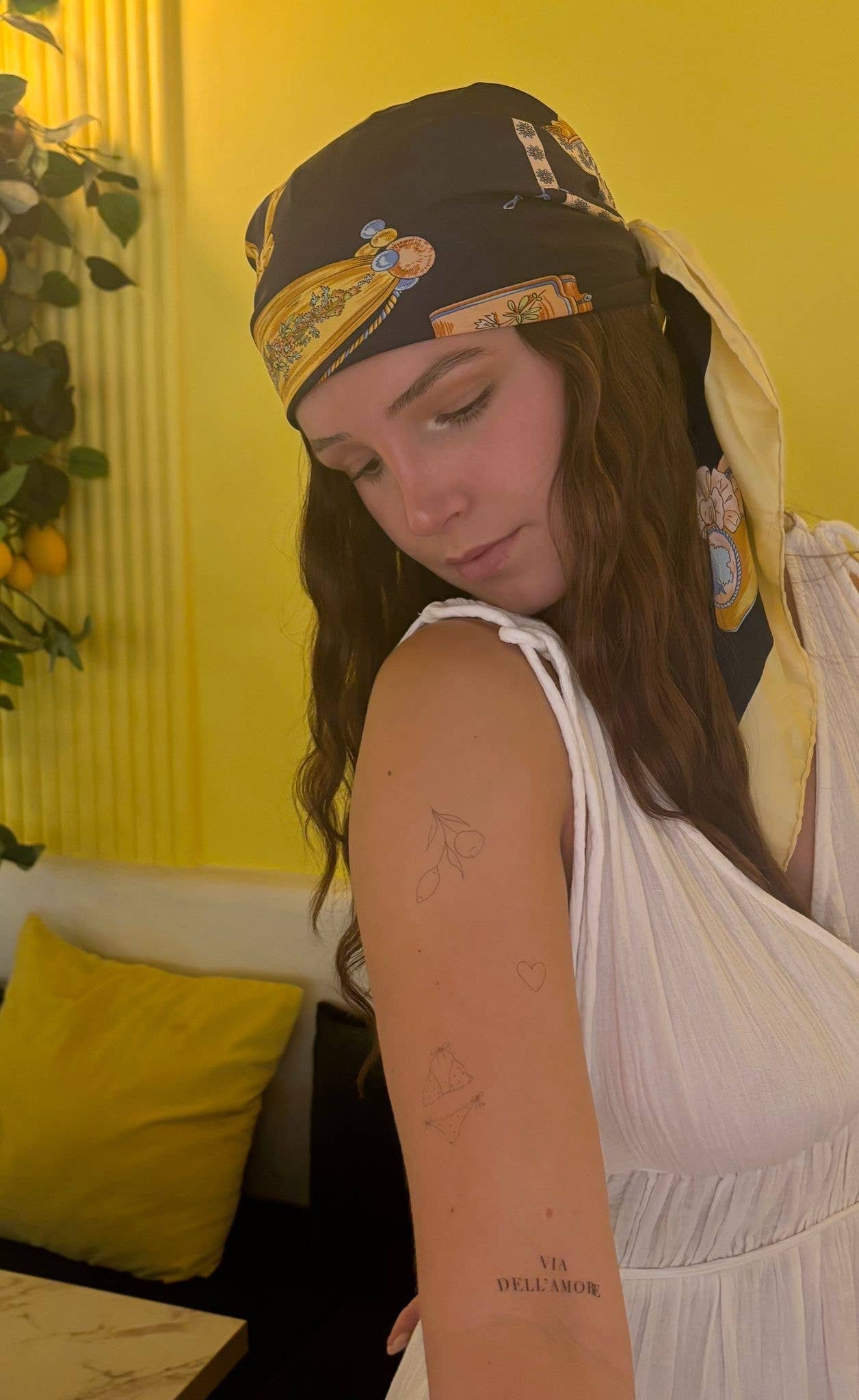 SIOOU Temporary Tattoos Dolce Vita