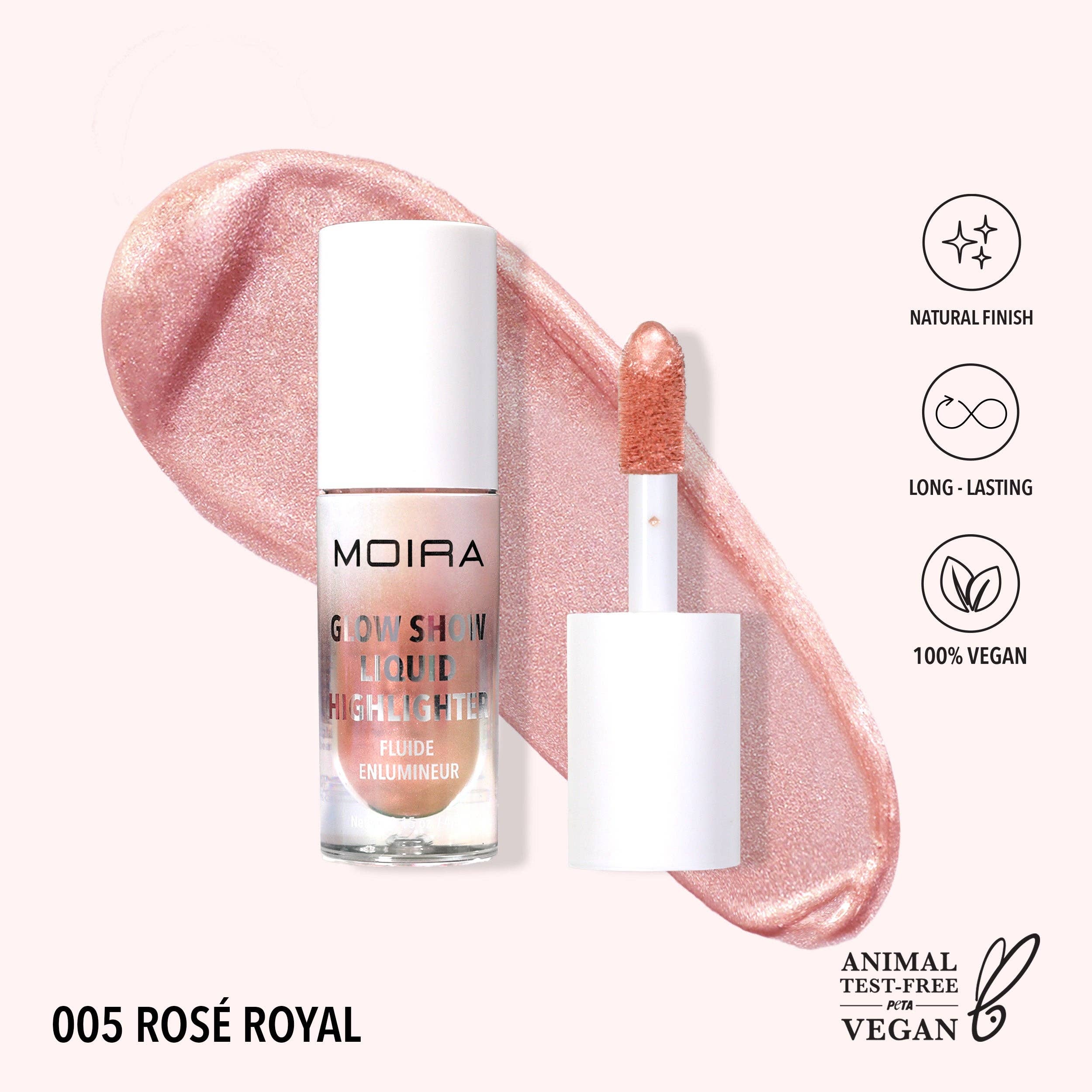 Highlighter Liquide - Glow Show (005, Rosé Royal)