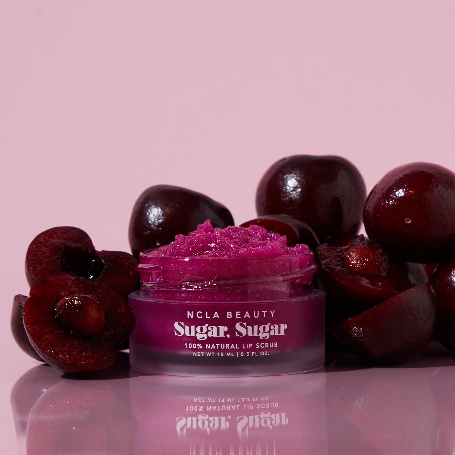 NCLA BEAUTY Lip Scrub - Black Cherry