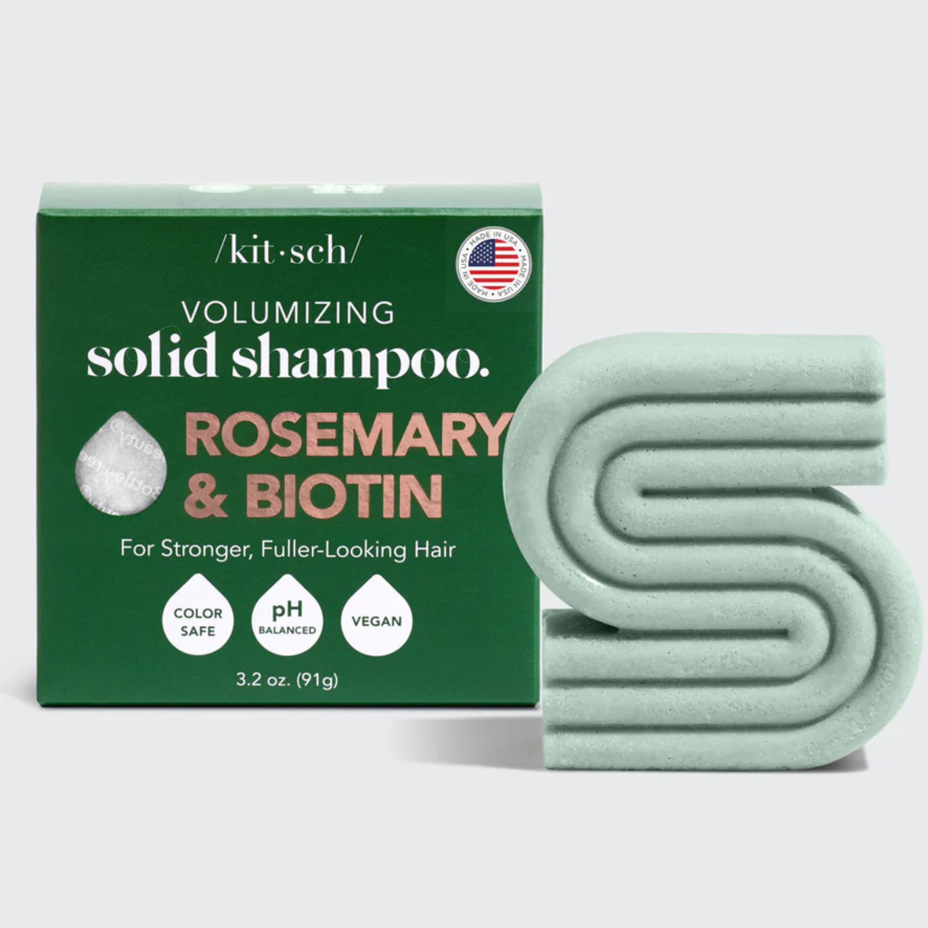 KITSCH Rosemary & Biotin Solid Shampoo & Conditioner Duo