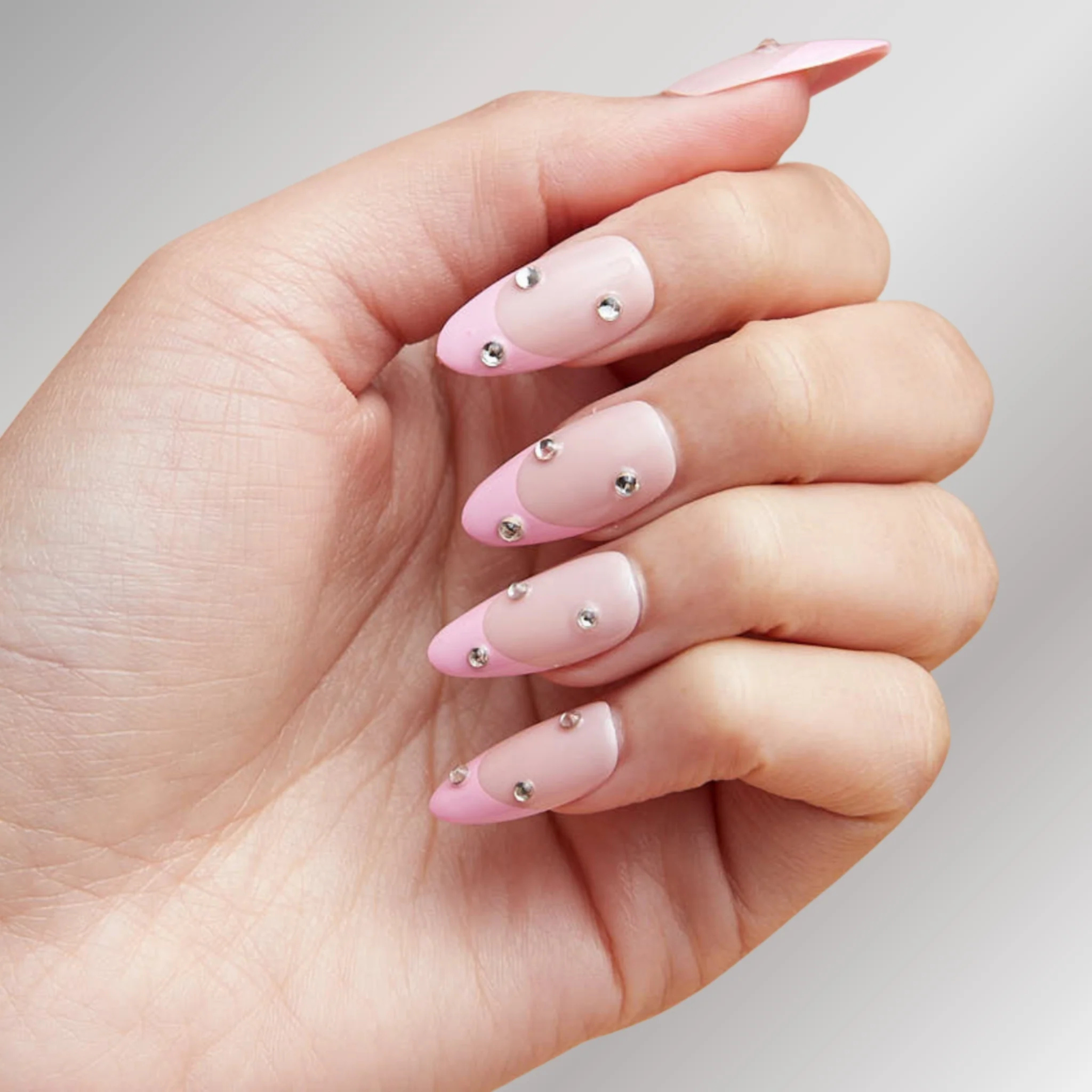 Press-On Nails PaintLab Pink Velvet