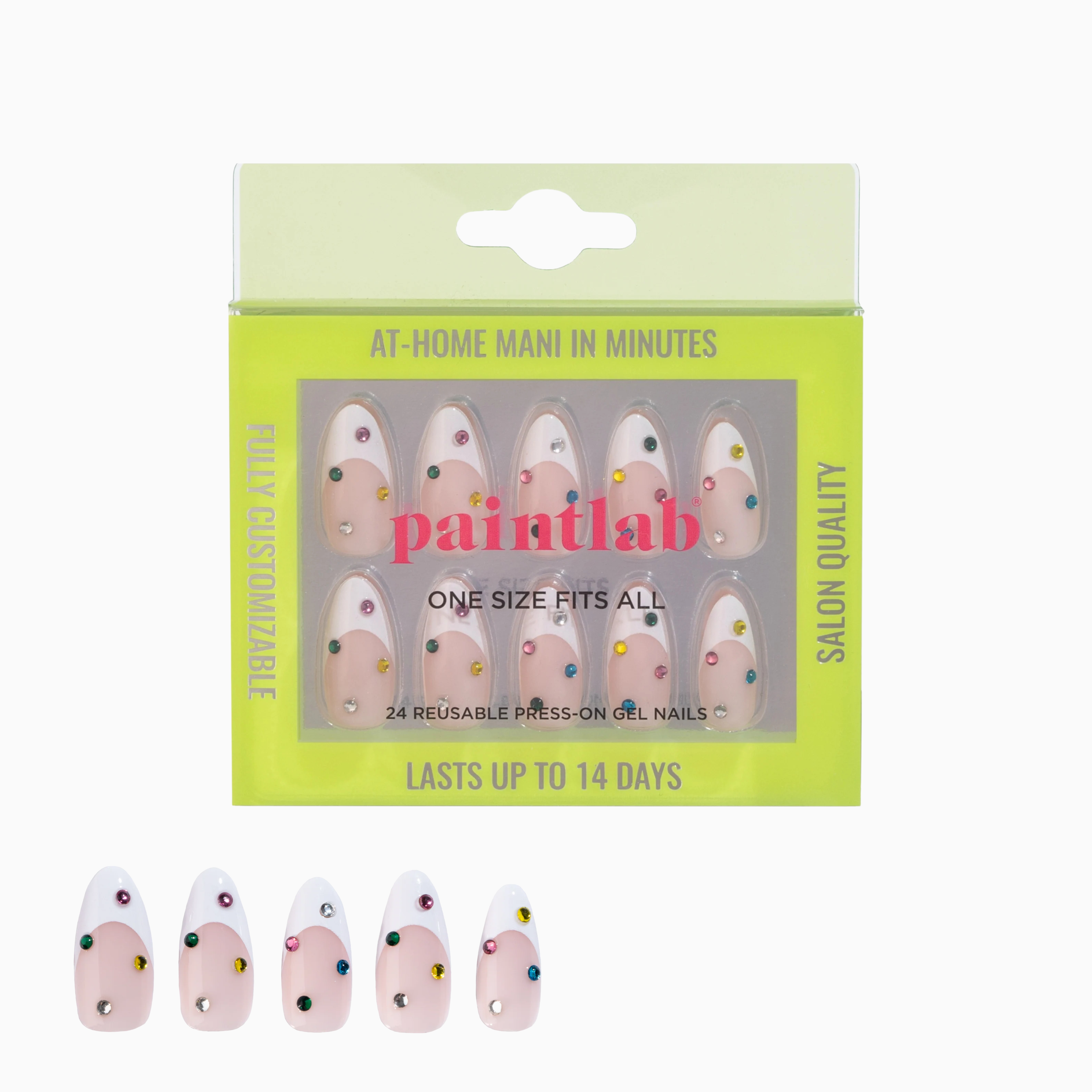 Press-On Nails PaintLab Bejeweled