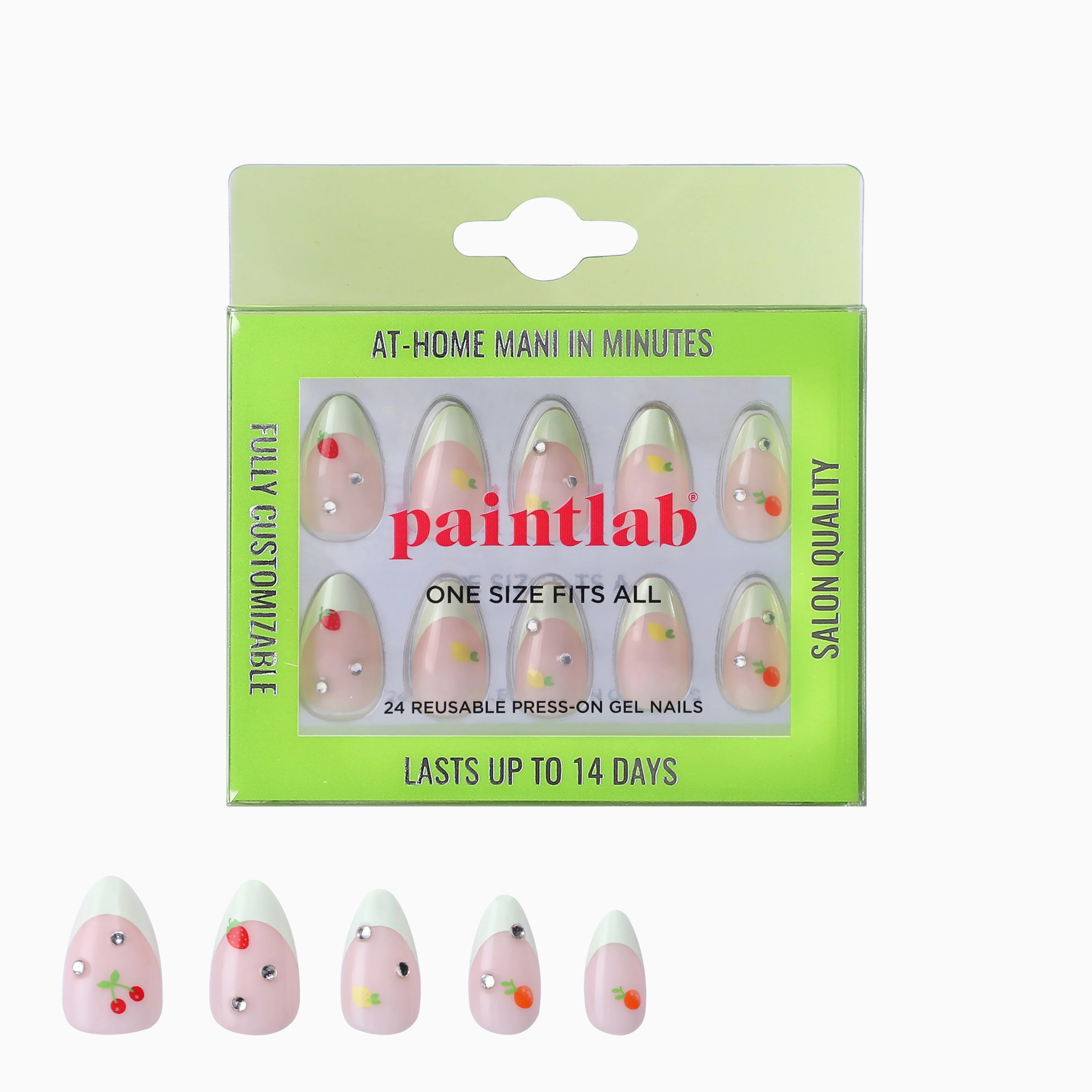 Press-On Nails PaintLab Fruity