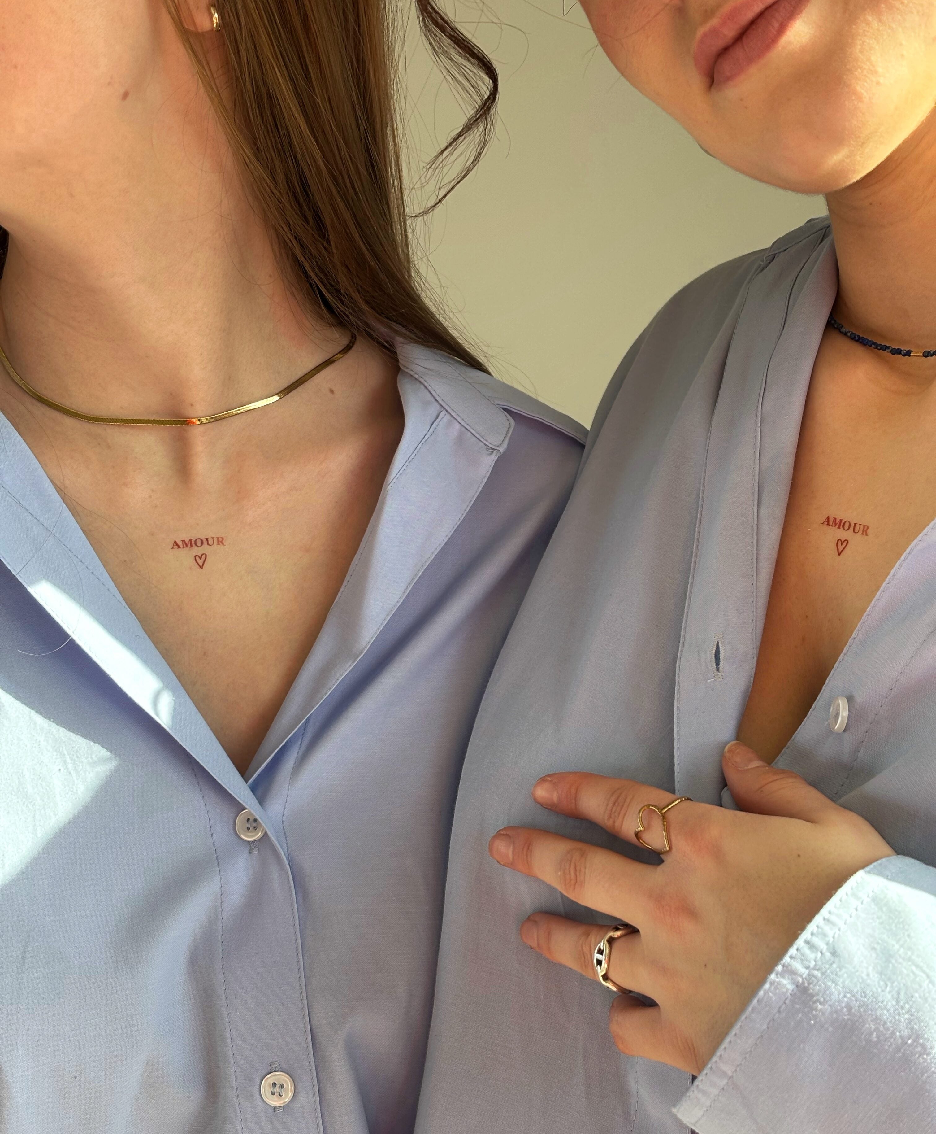 SIOOU Temporary Tattoo Amour (x5)